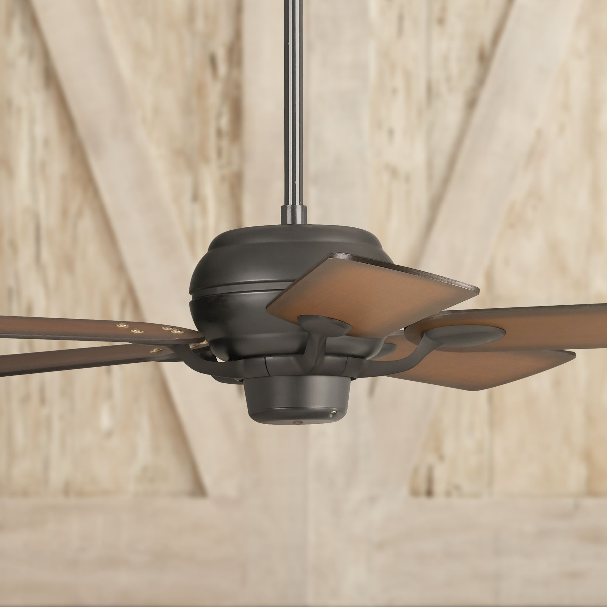 52" Casa Optima Black Shaded Cherry Blades Ceiling Fan