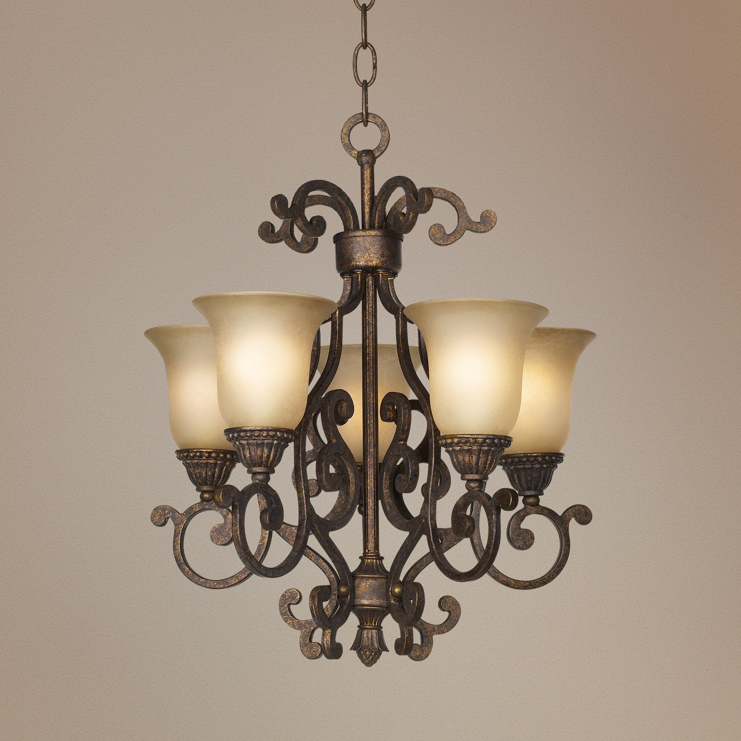 Larissa Collection 15 1/2" Wide Mini Chandelier