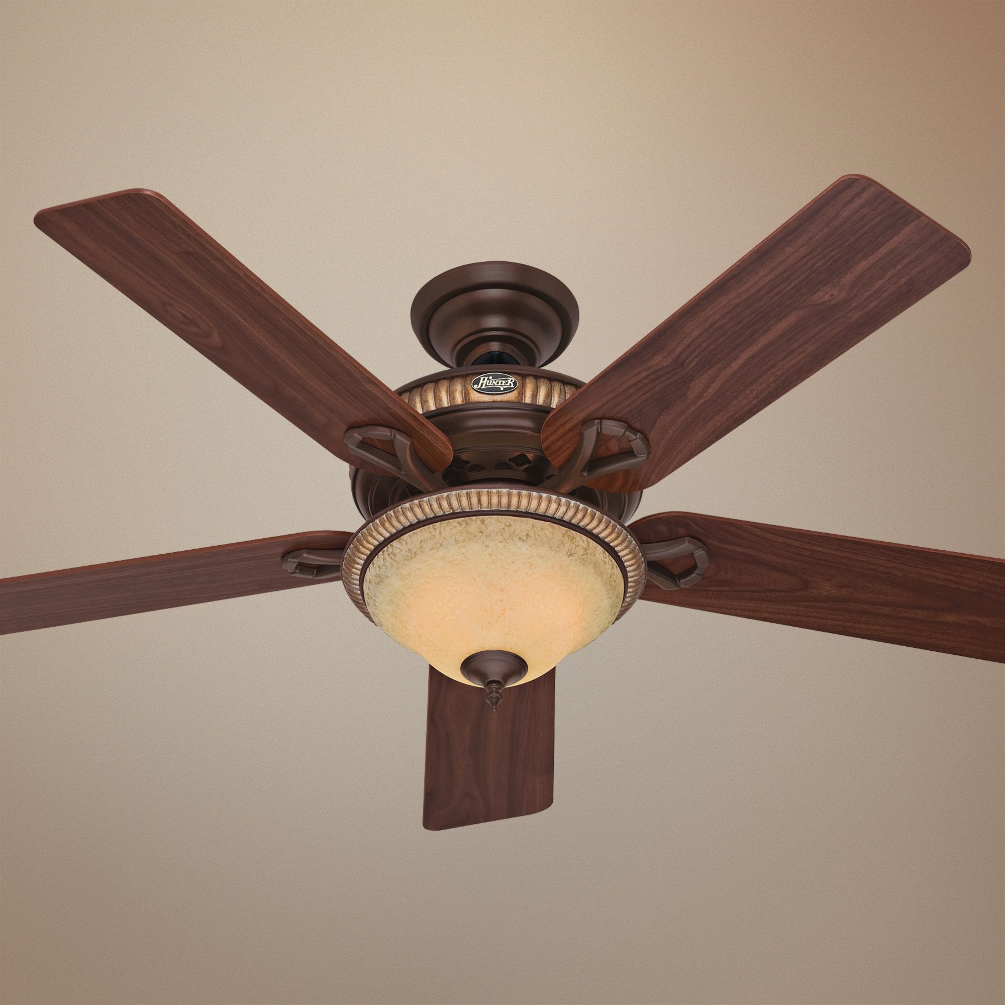 52" Hunter Aventine Cocoa Ceiling Fan