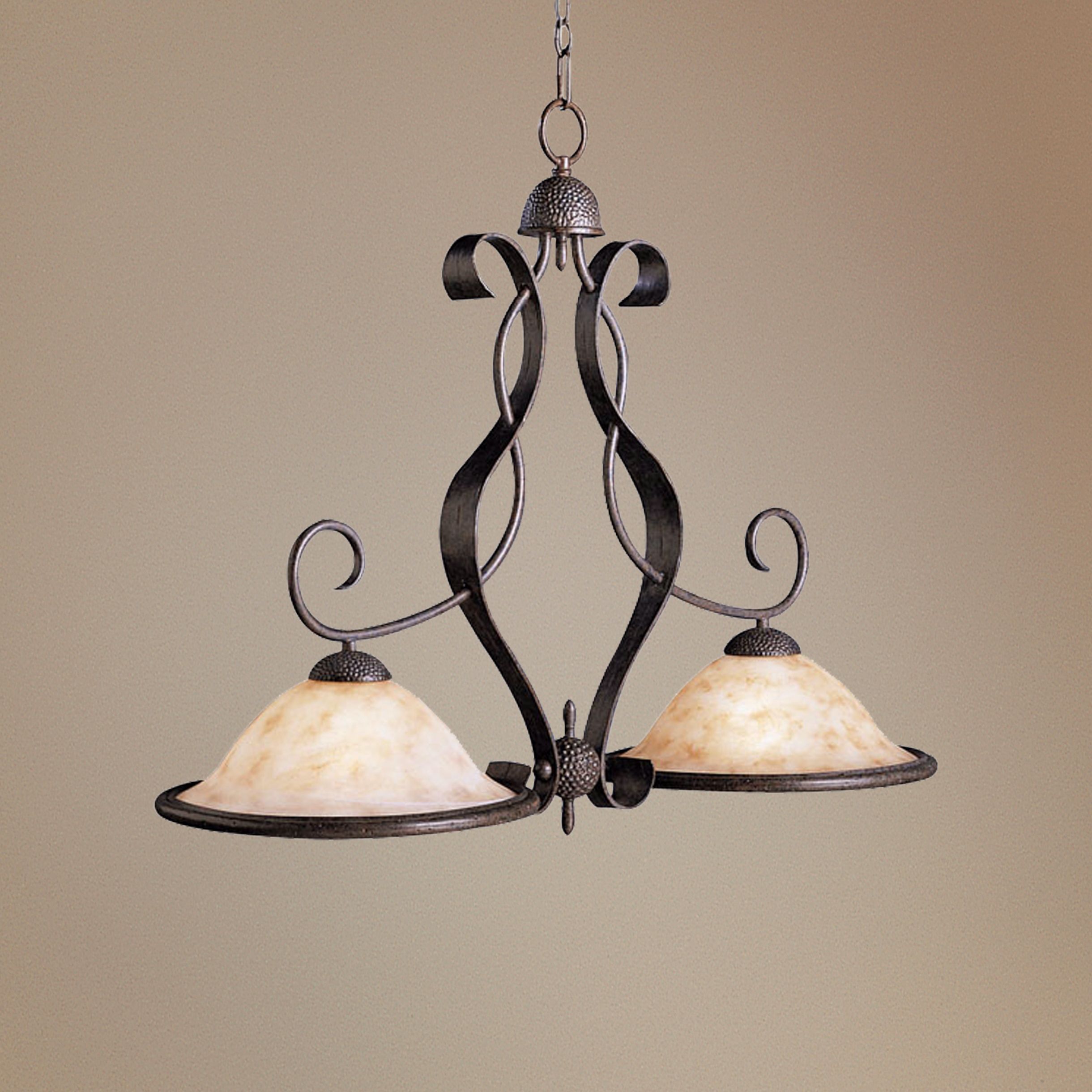 High Country Collection 41" Wide Island Chandelier