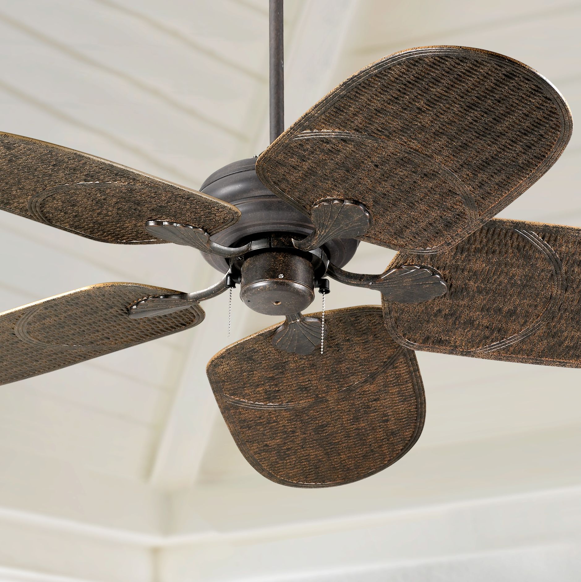 52" Casa Vieja Outdoor Tropical Veranda Bronze