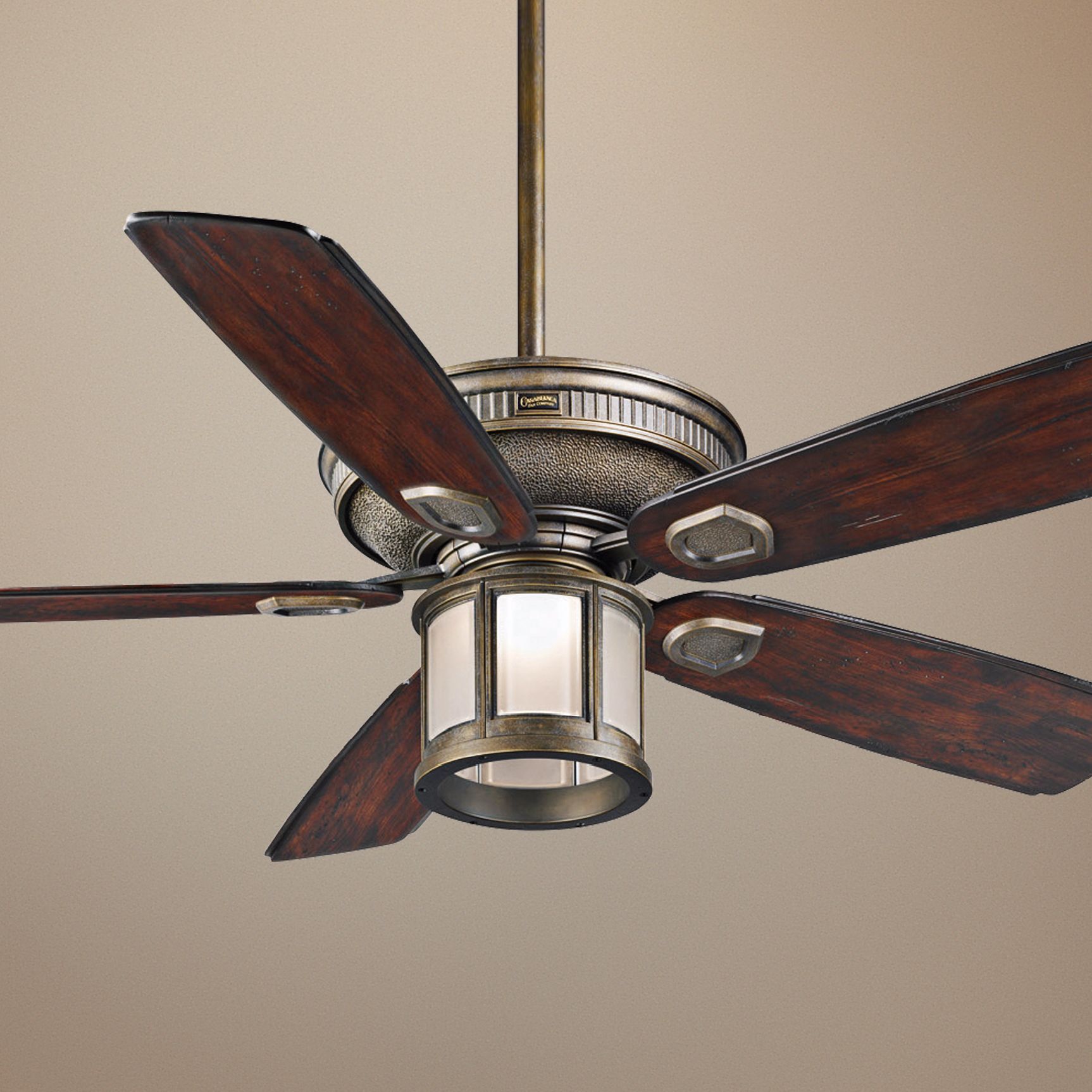 60" Casablanca Heritage Ceiling Outdoor Fan with Light Kit