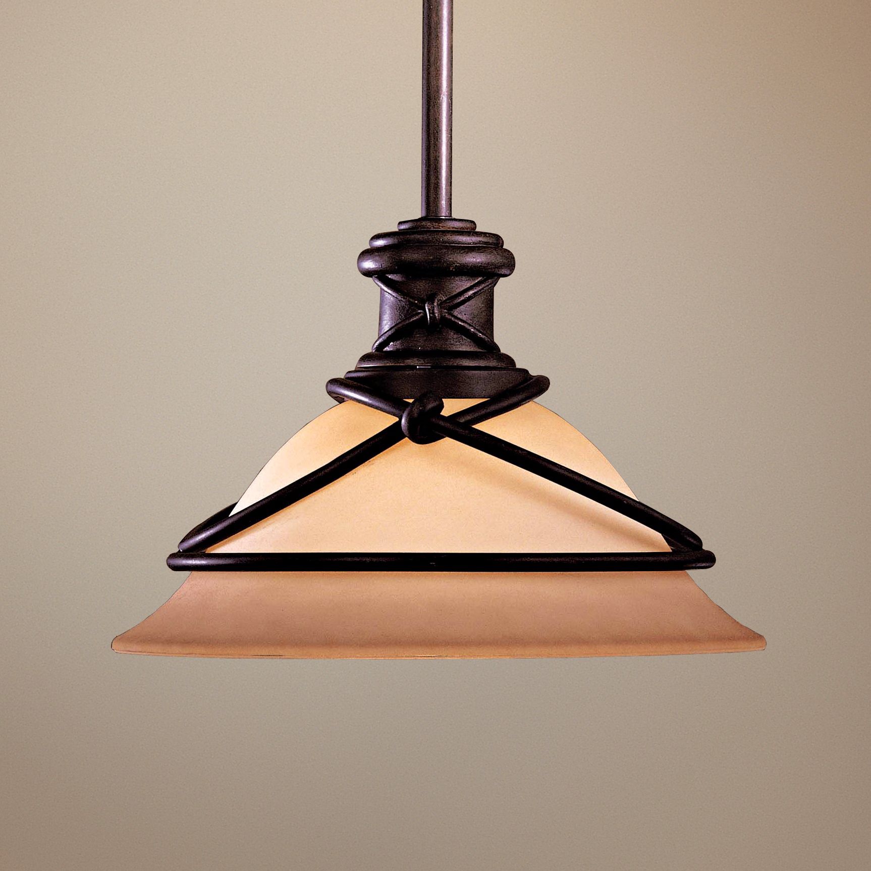 Minka Aspen II Collection Mini Pendant Light