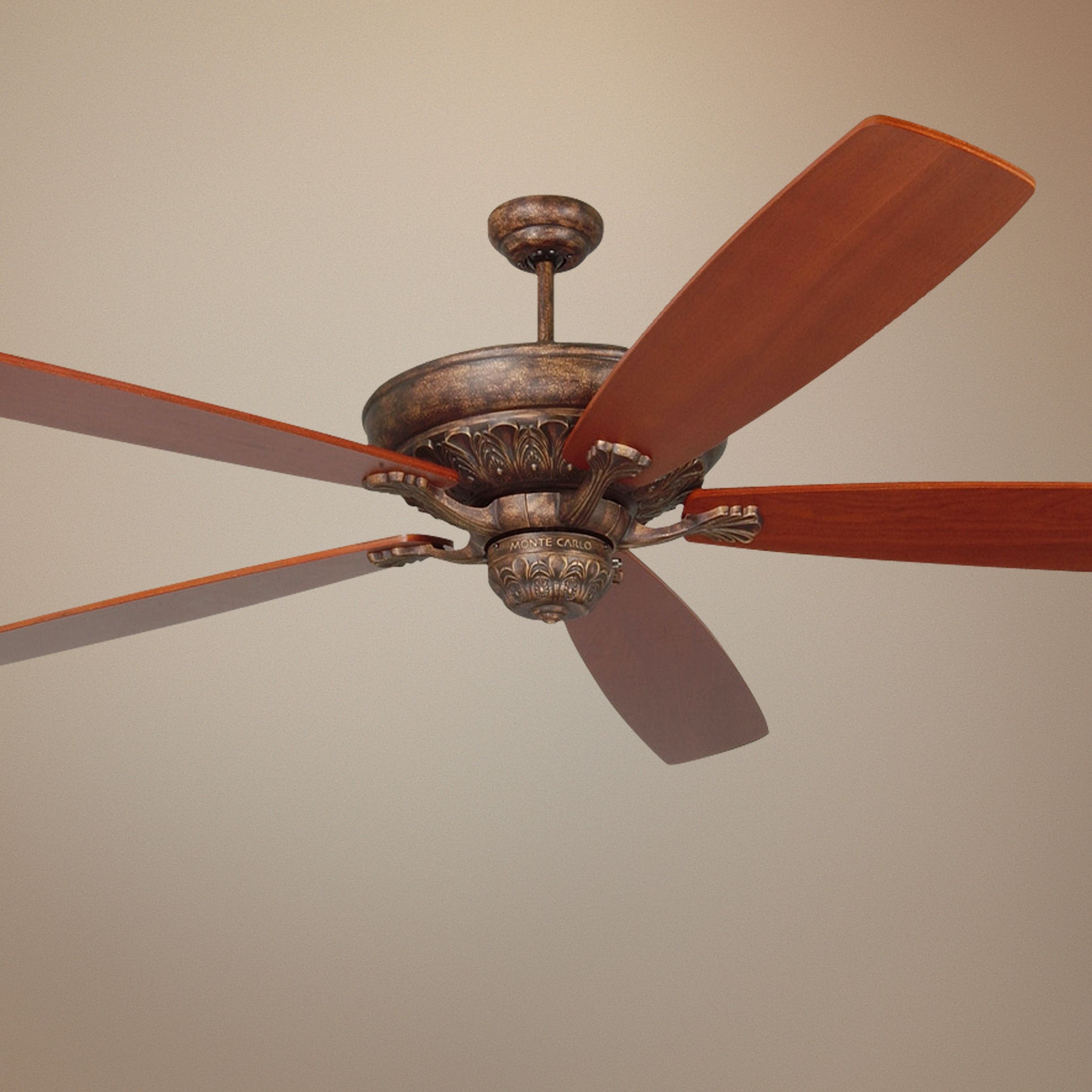 72" Monte Carlo St. Ives Tuscan Bronze  Ceiling Fan