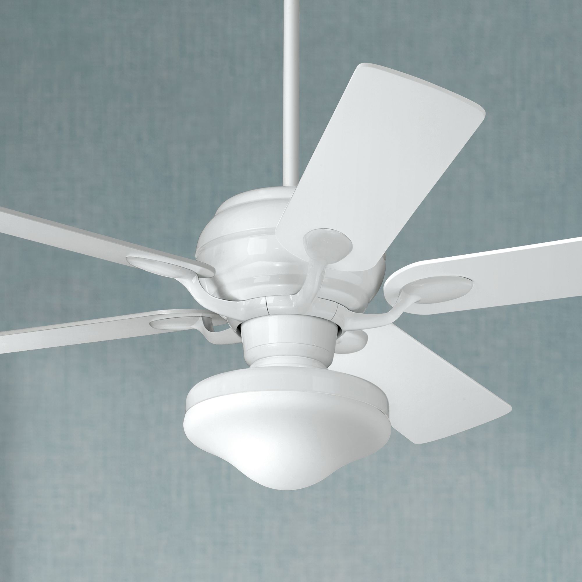 52" Casa Optima™ White Finish Ceiling Fan