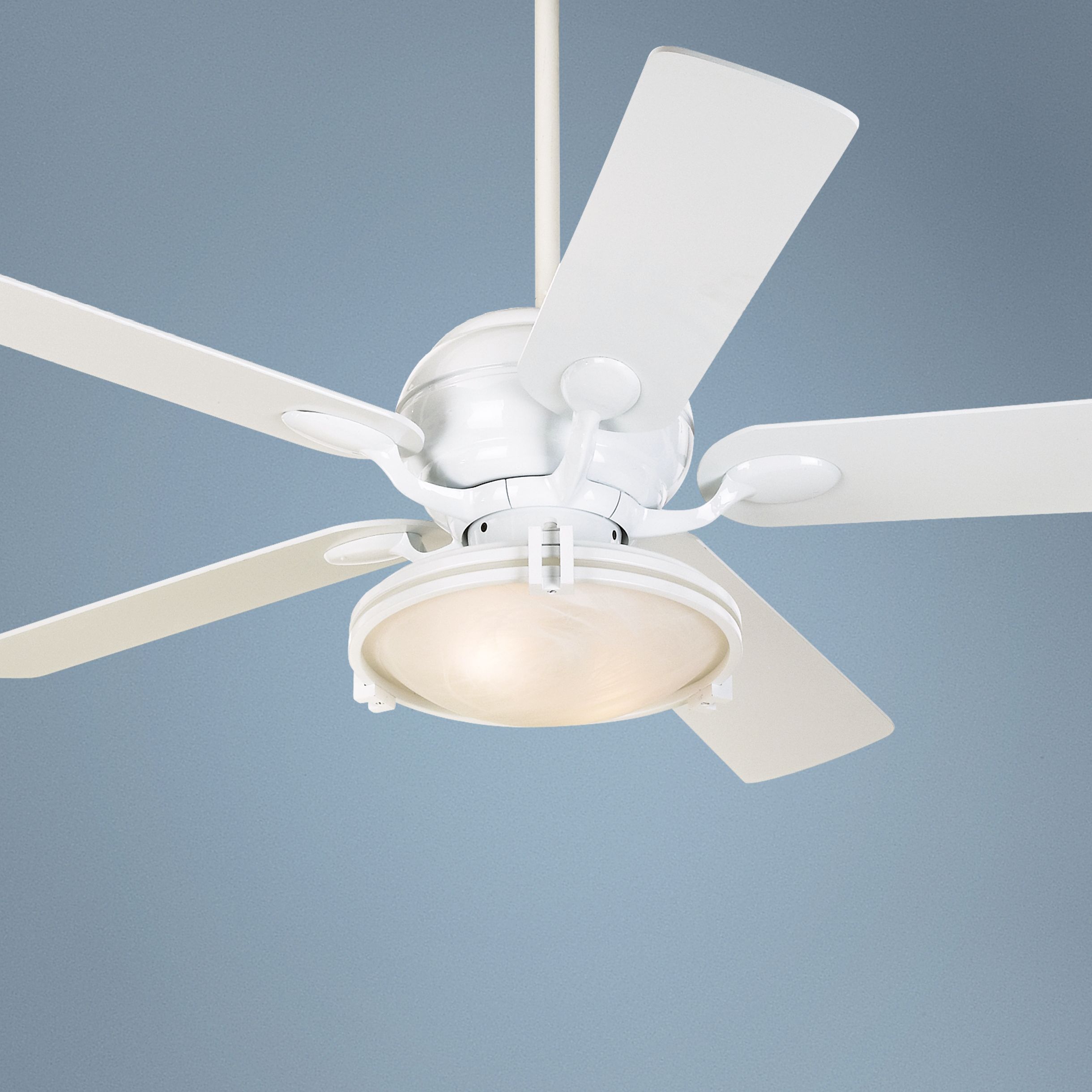 52" Casa Optima™ White Ceiling Fan