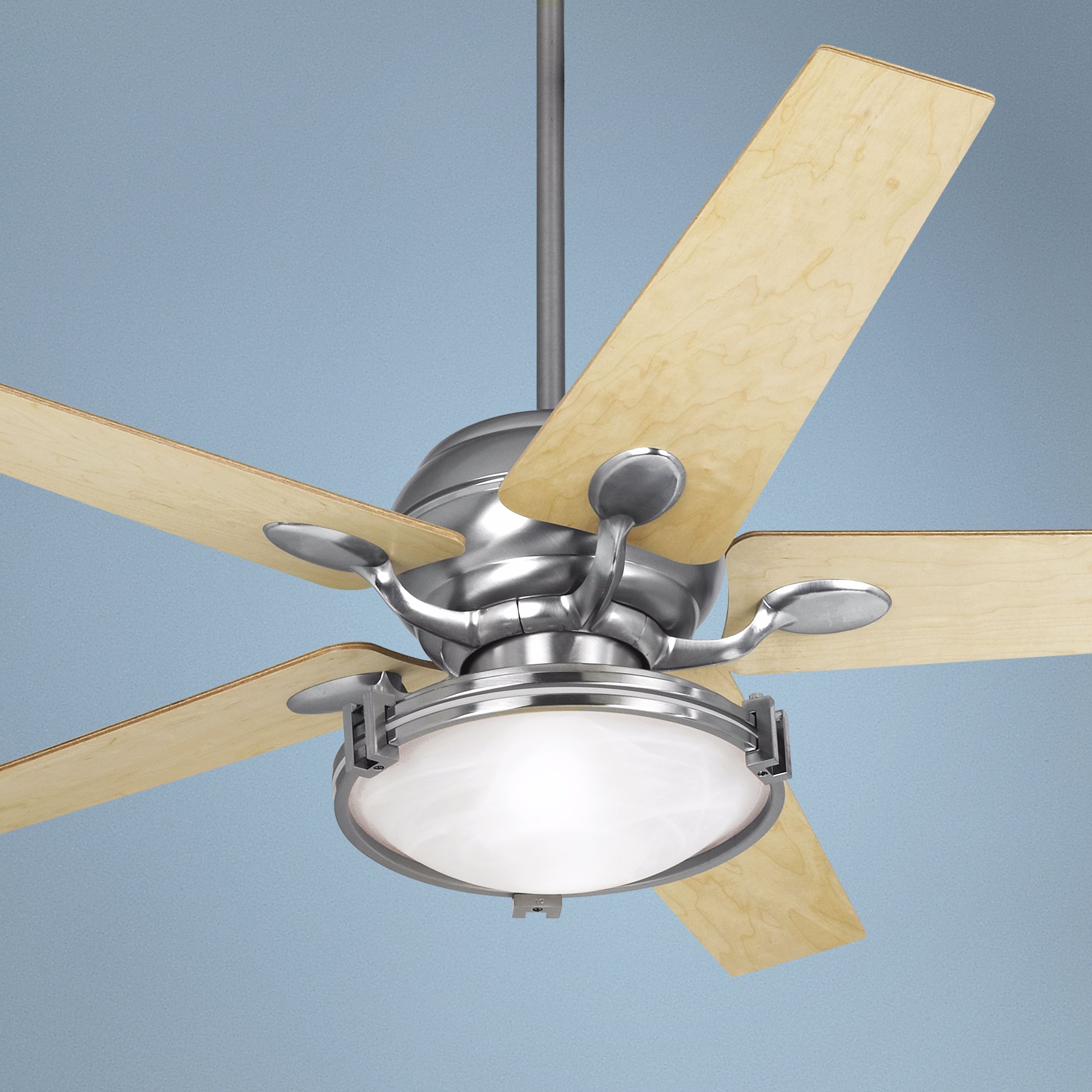 52" Casa Vieja Casa Optima Tapered Maple Blades Ceiling Fan