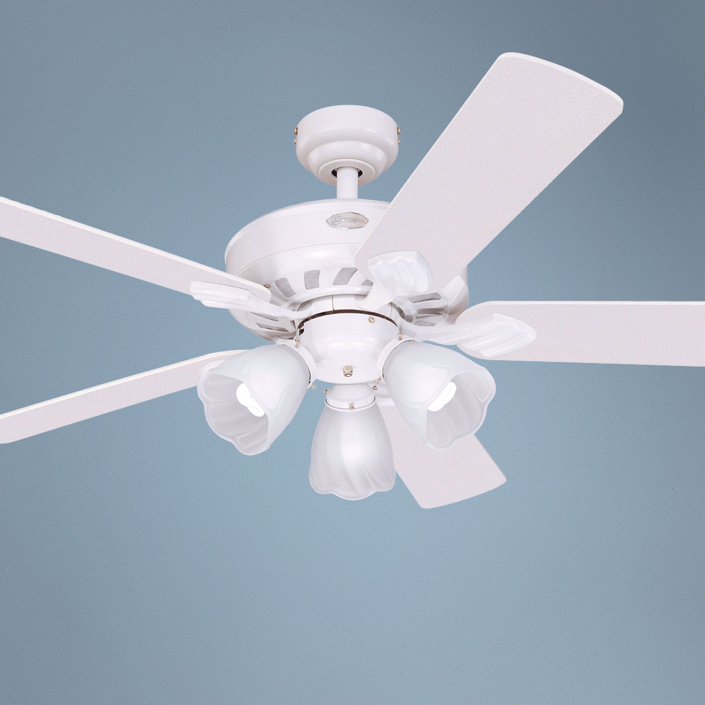 52" Westinghouse Autumn Breeze ENERGY STAR White Ceiling Fan