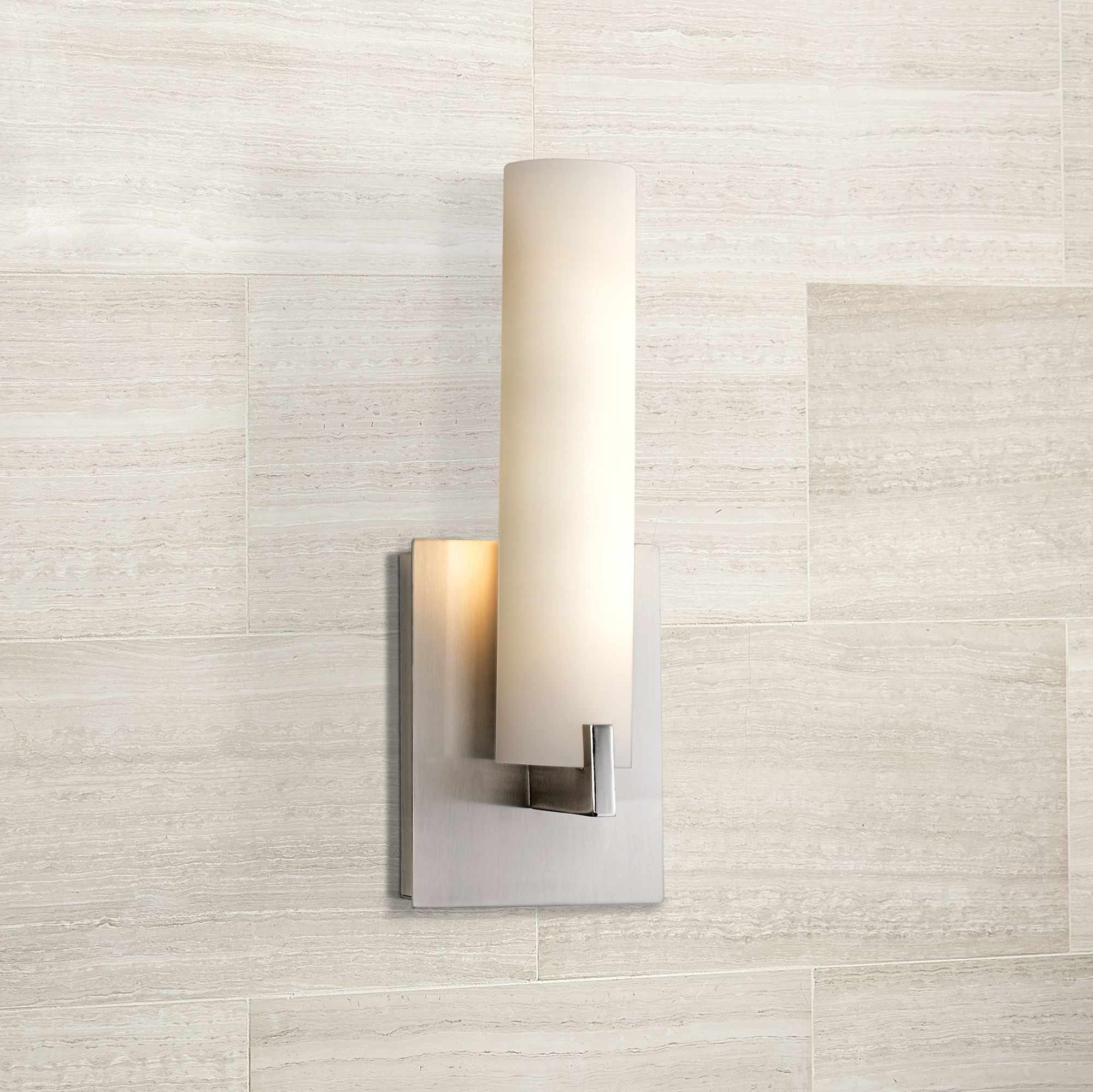 George Kovacs 13 1/4" High ADA Compliant Nickel Wall Sconce