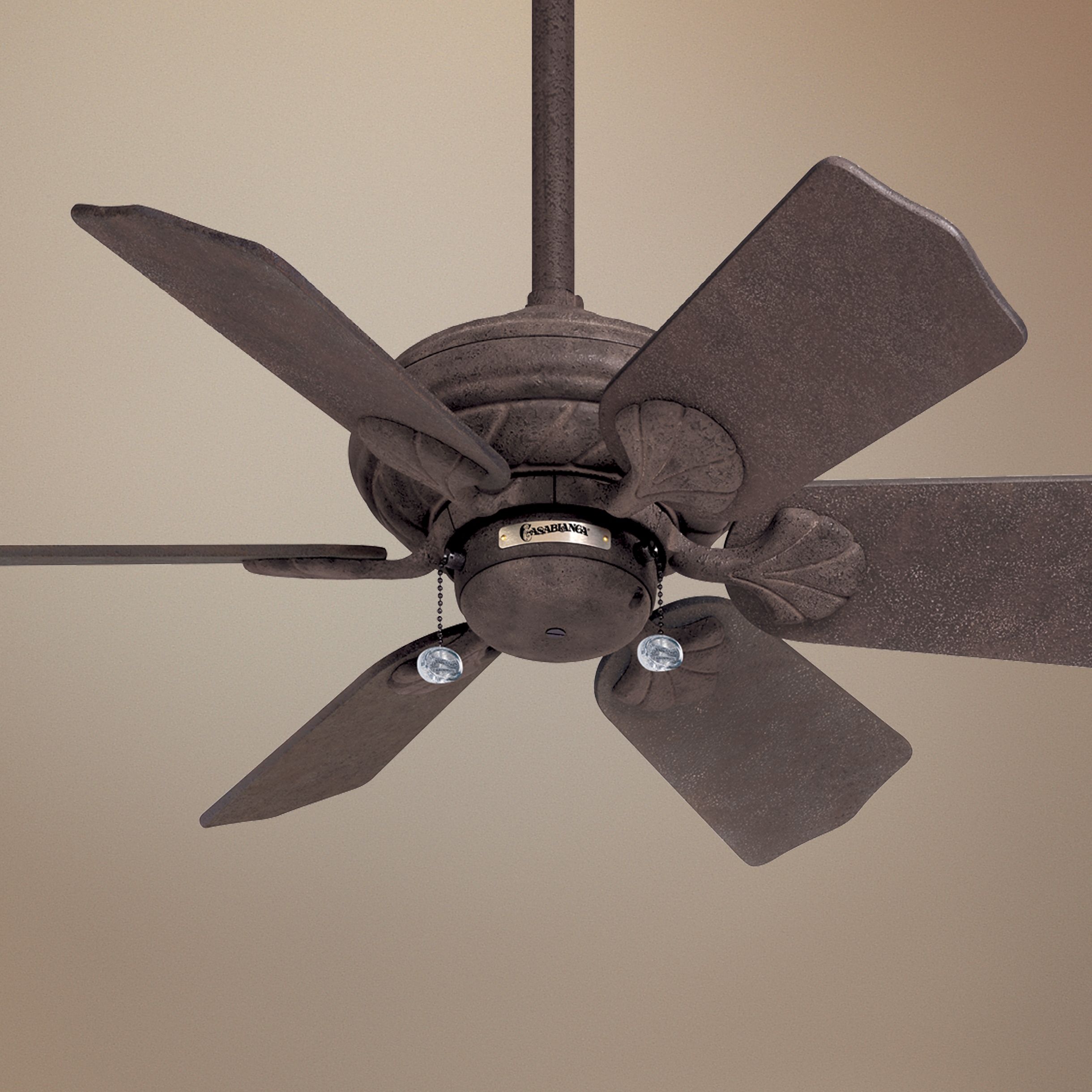 31" Casablanca Wailea Rustic Iron Ceiling Fan