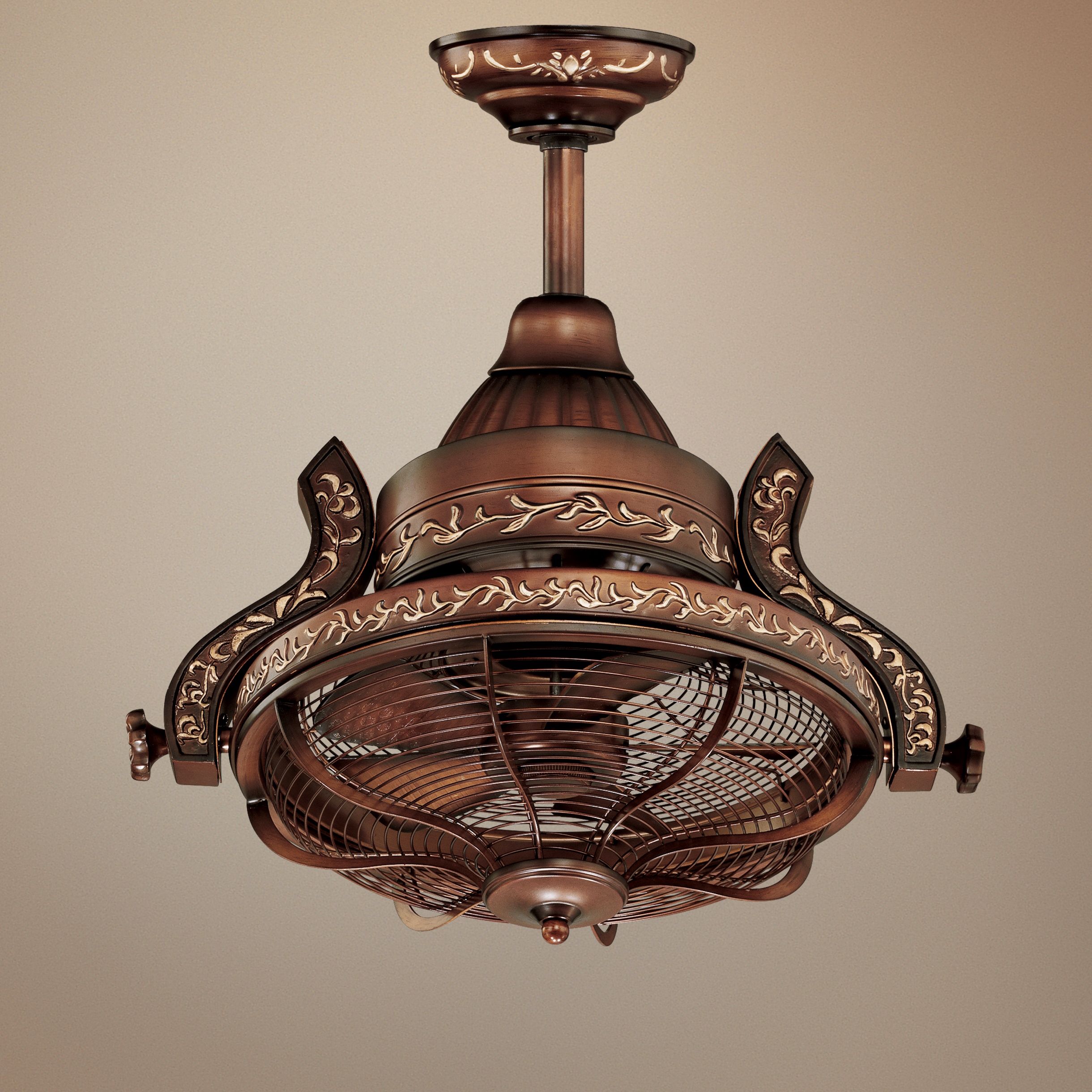 16" Casa Vieja Esquire Rotational Head Ceiling Fan
