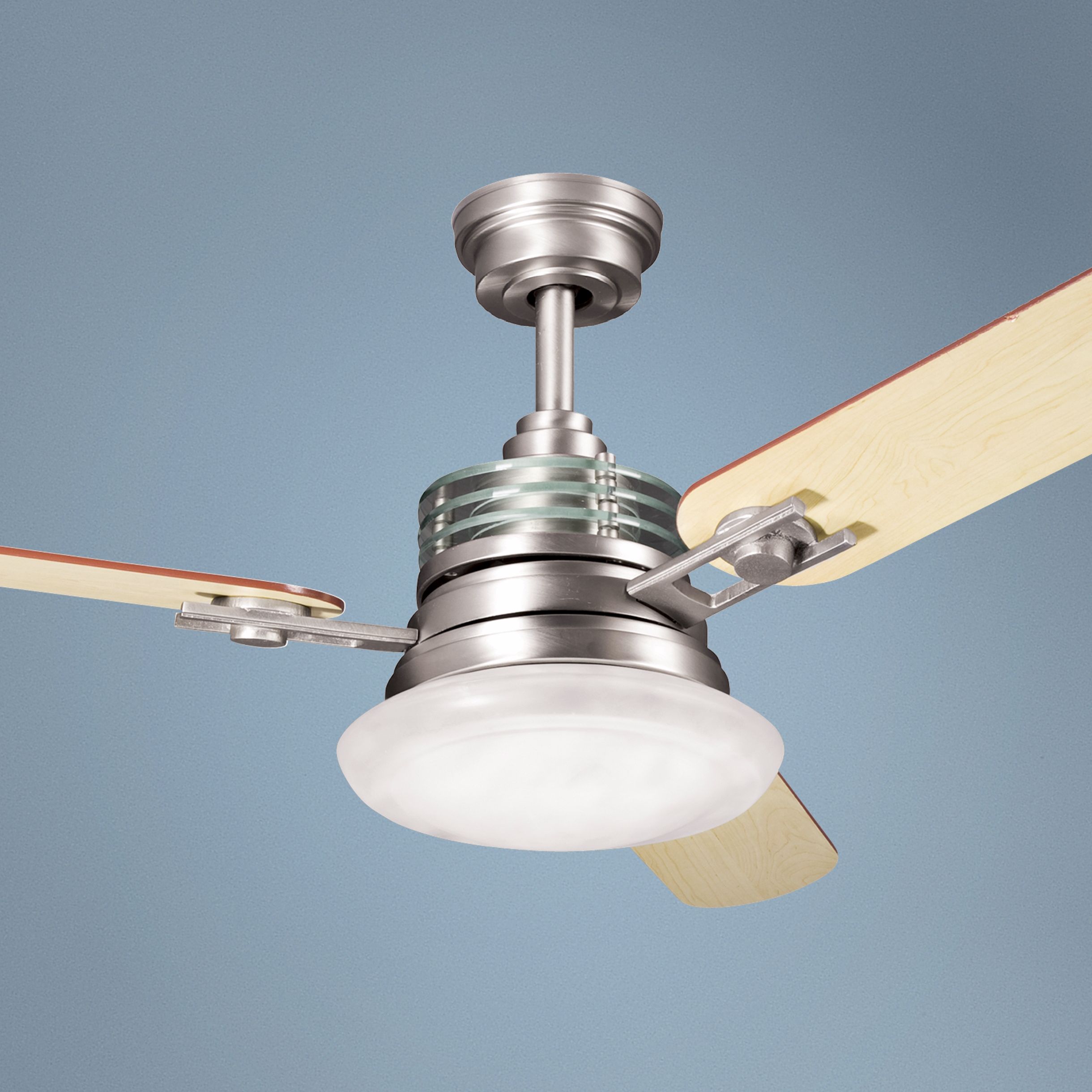 52" Kichler Structures Brushed Nickel Ceiling Fan