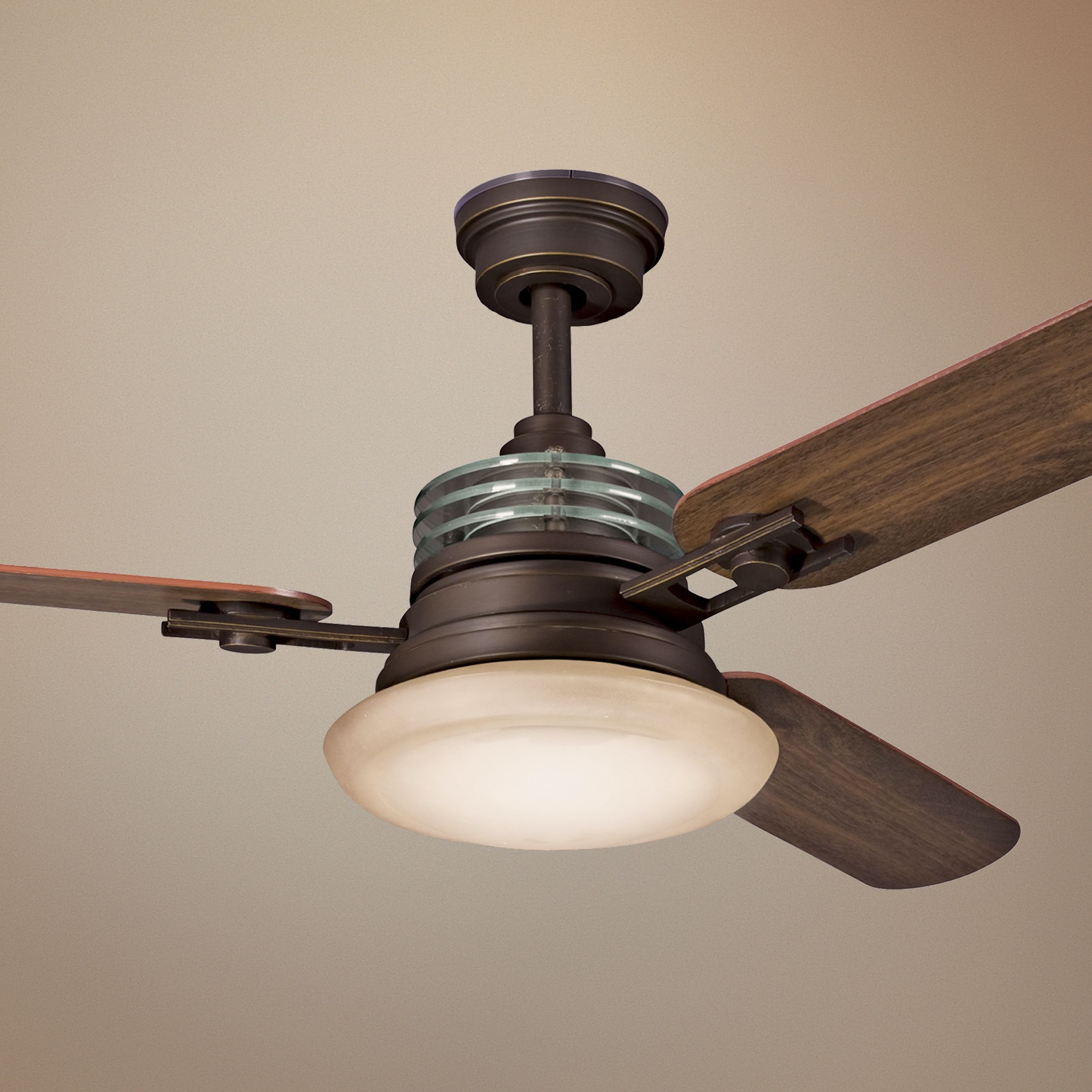 52" Structures Olde Bronze Ceiling Fan