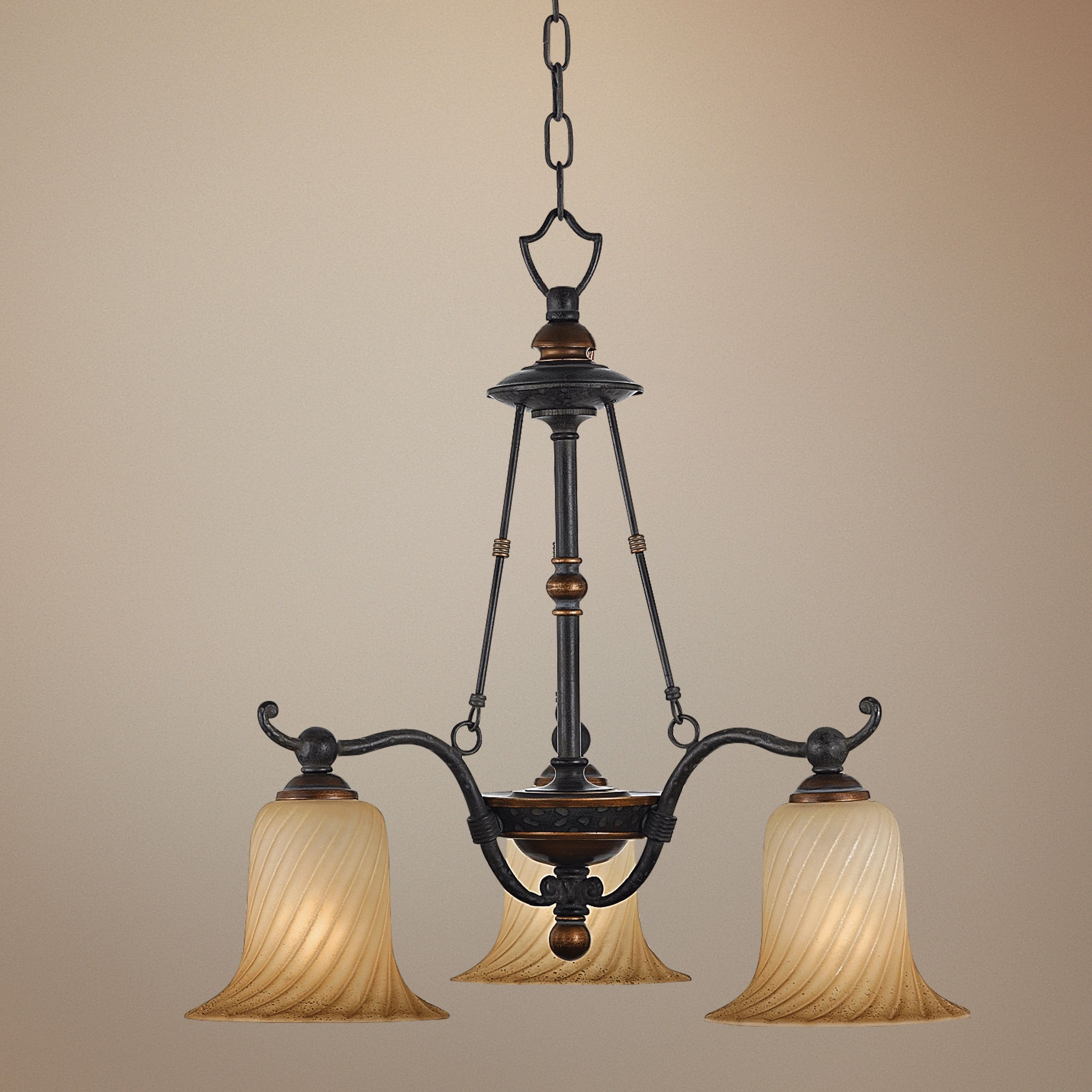 Genova Collection 23" Wide Downlight Chandelier