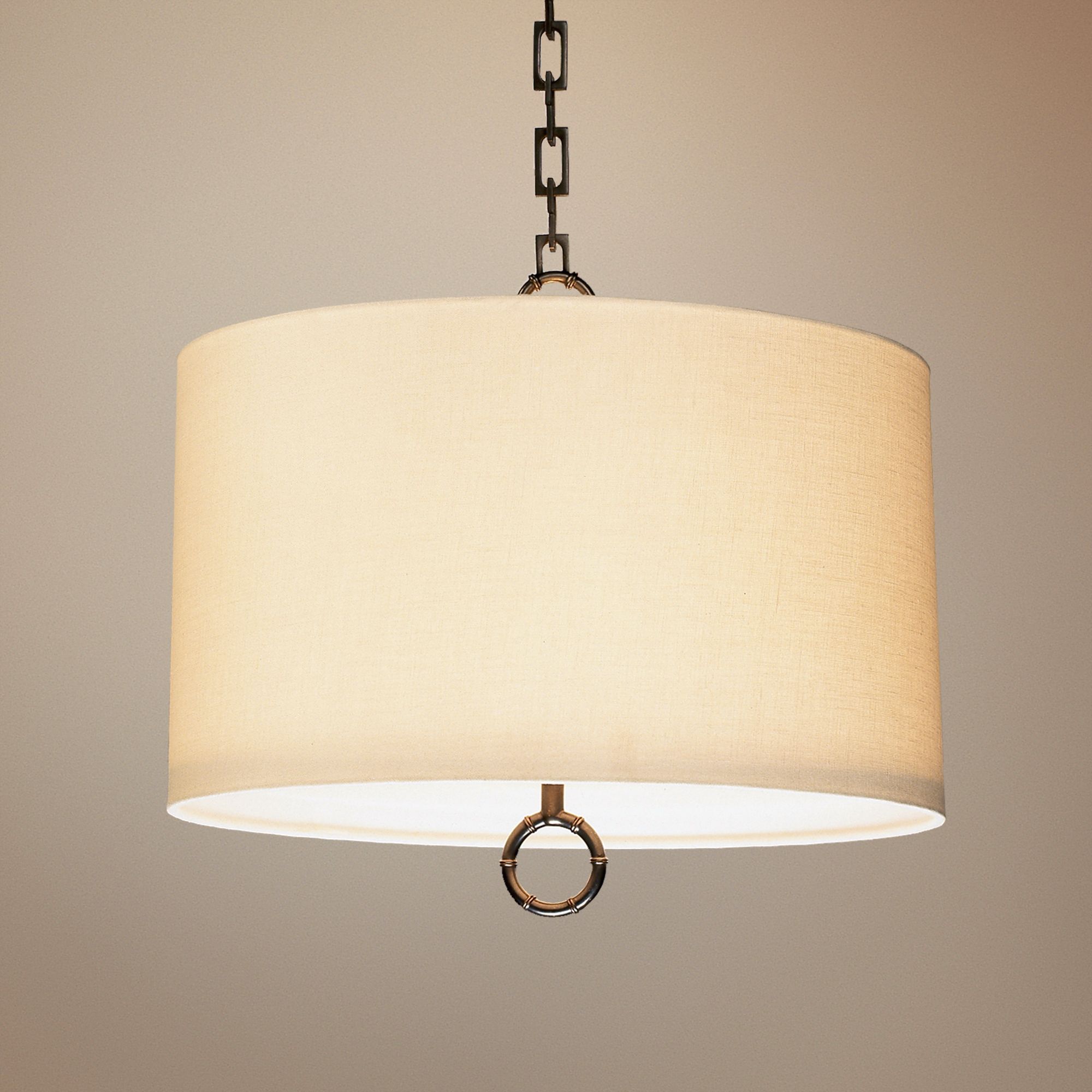 Jonathan Adler Meurice Collection Small Bronze Pendant Light