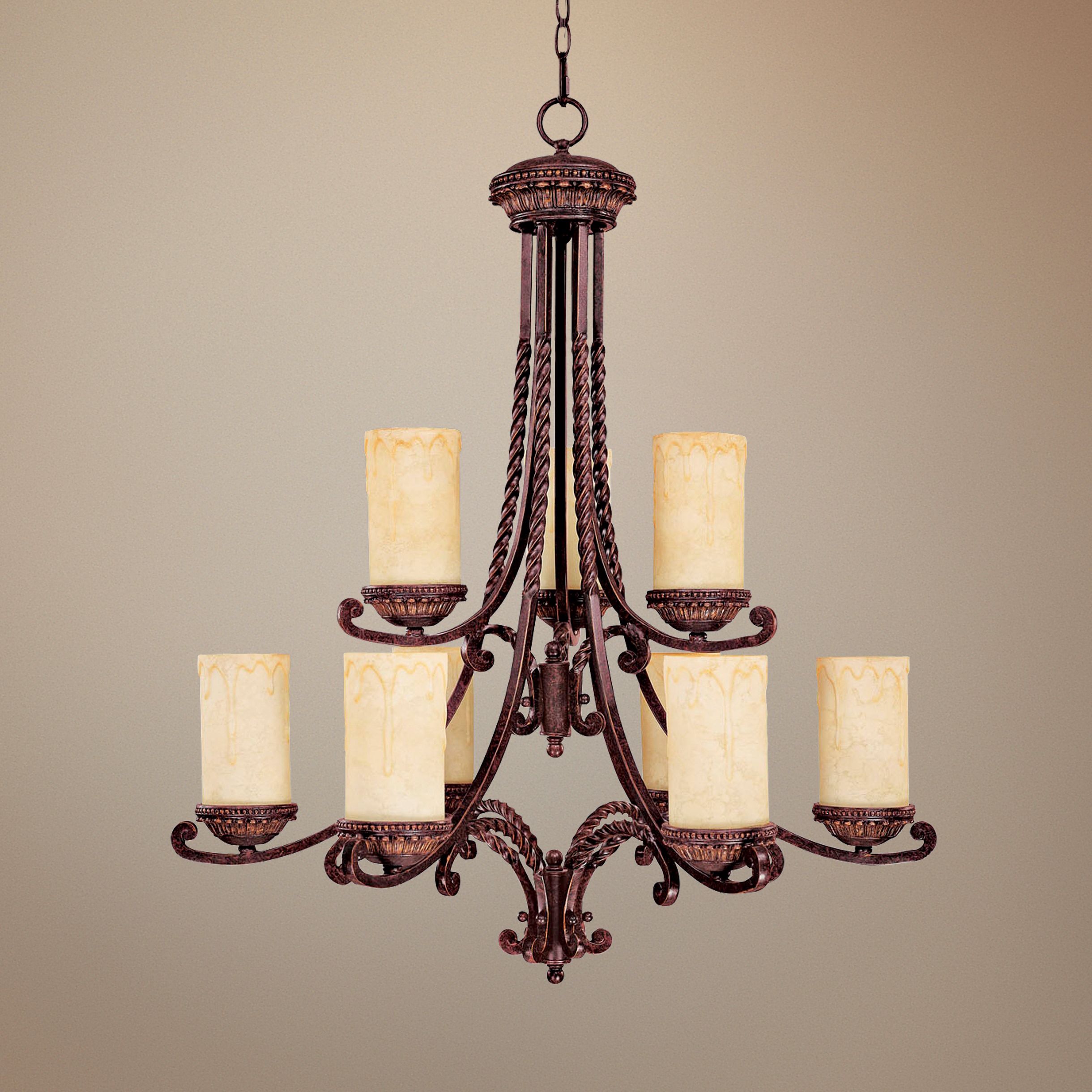 Highlands Collection 35" High Two Tier Chandelier
