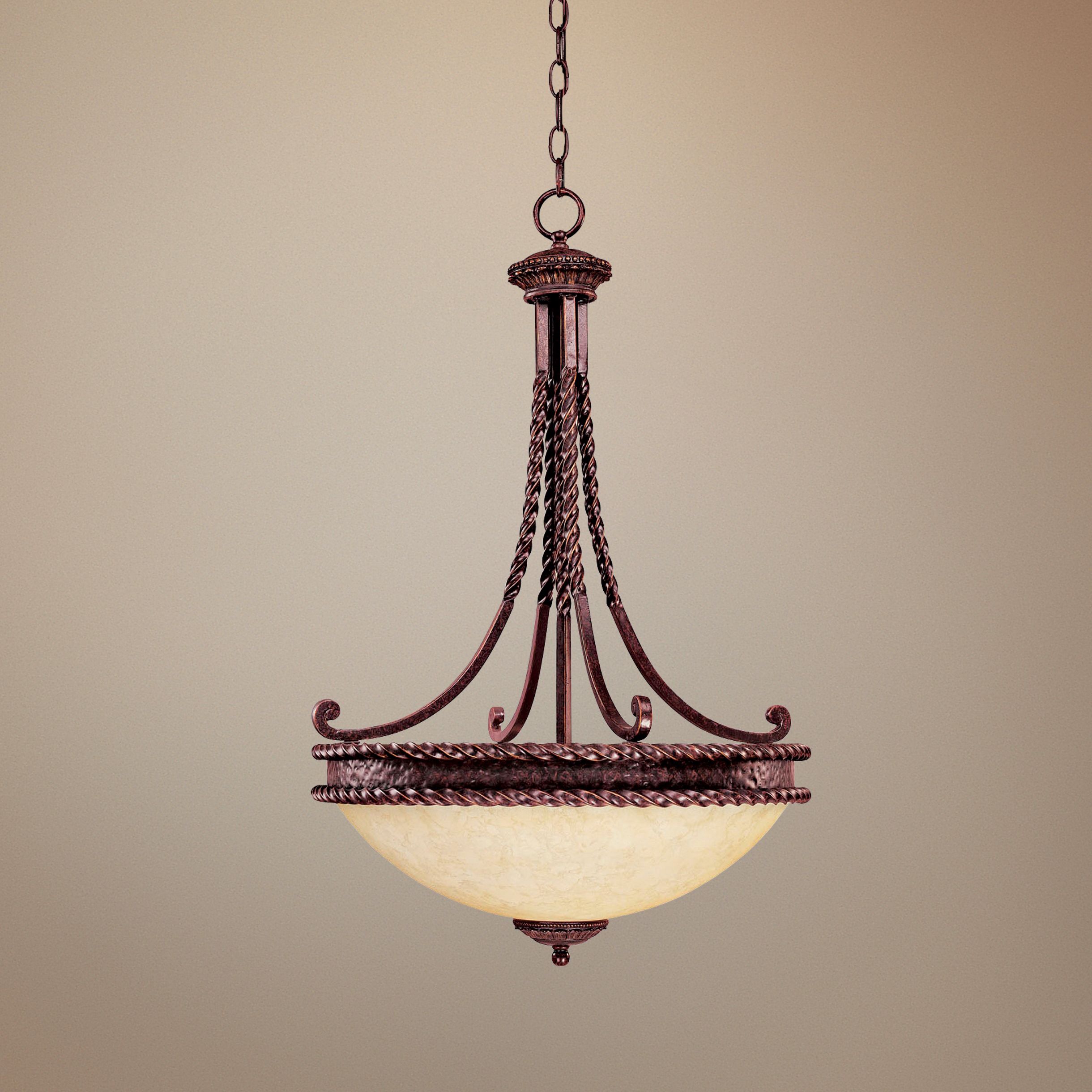 Highlands Collection 30" High Pendant Chandelier