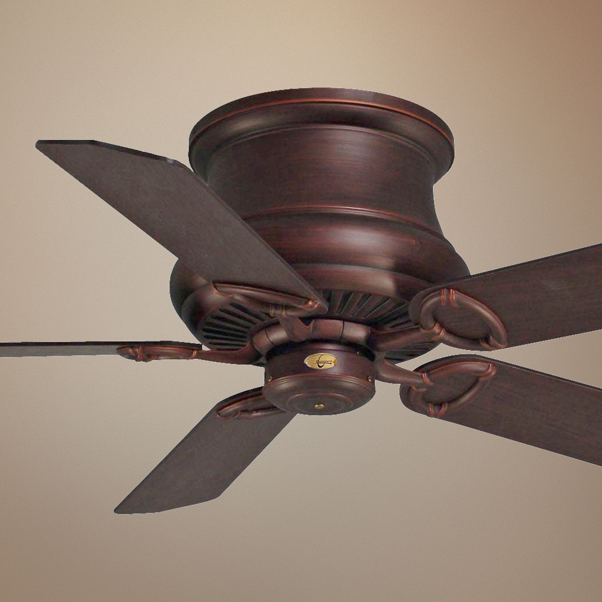 52" Madison Bronze Hugger Ceiling Fan