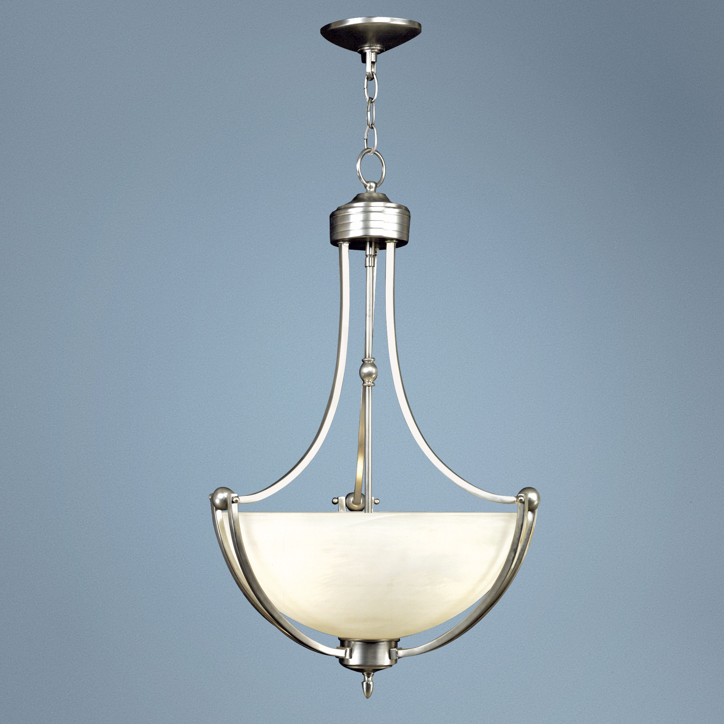 Delray Collection Polished Chrome Pendant Chandelier