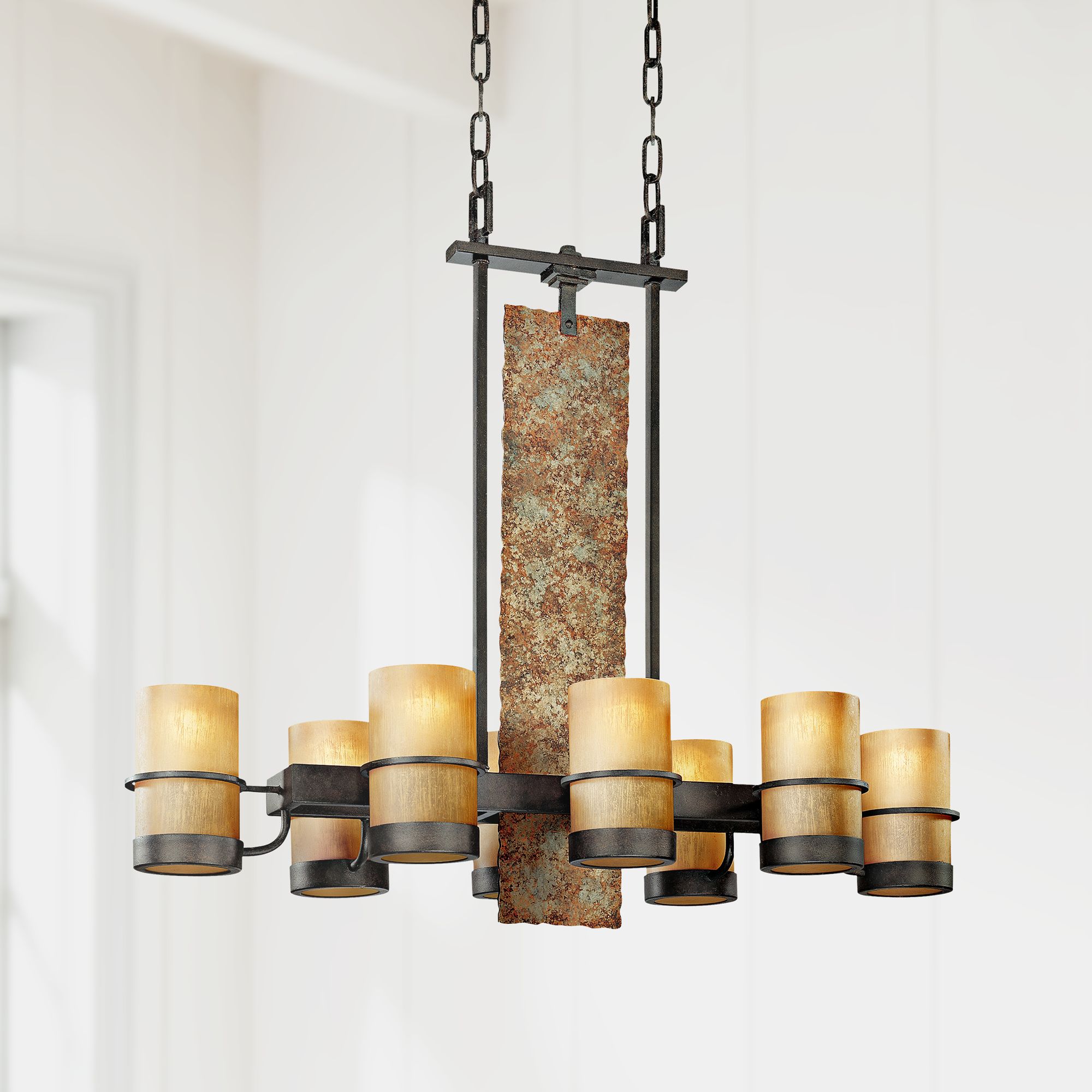 Jabandi Collection 36" Wide 8-Light Chandelier