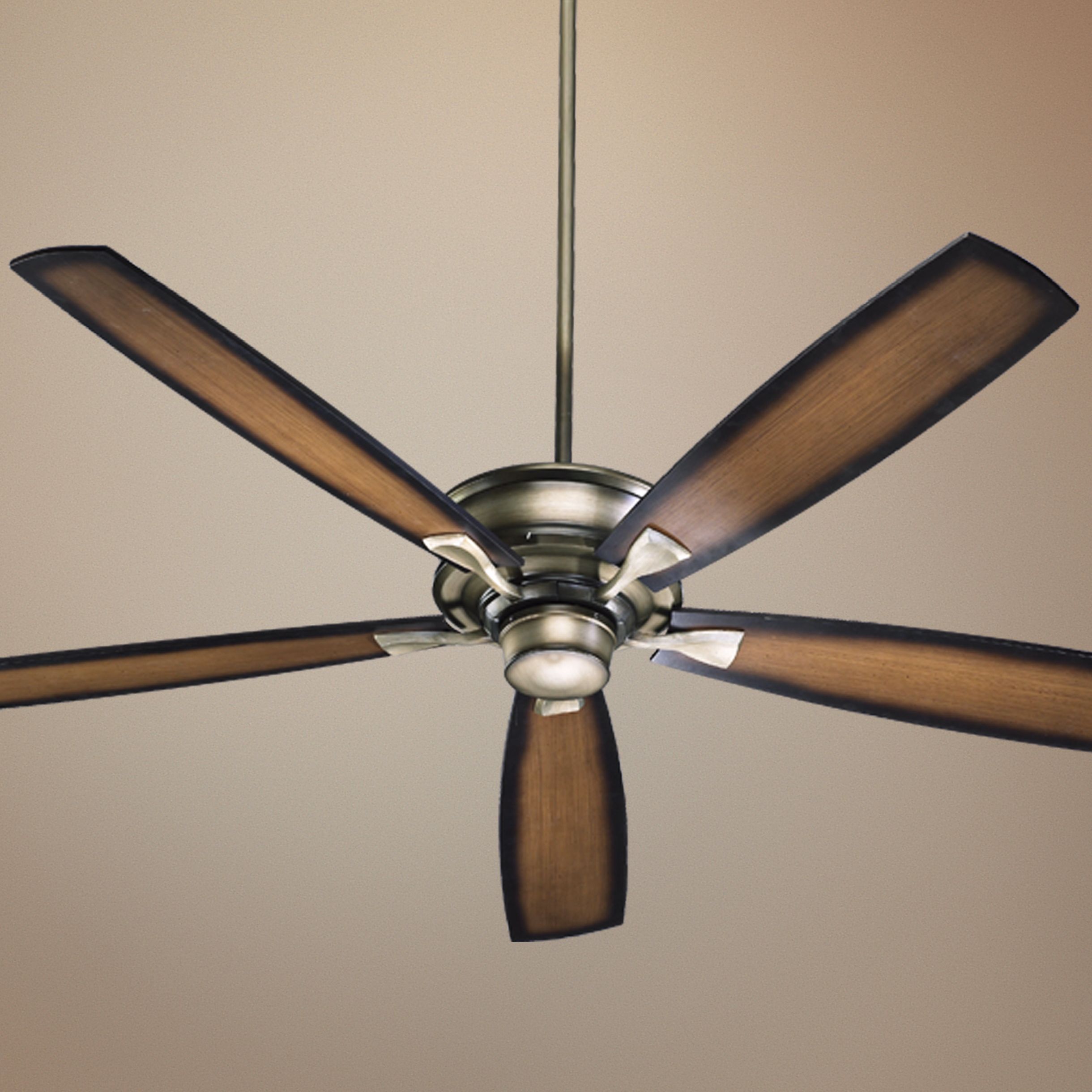 70" Quorum Alton Collection Antique Flemish Ceiling Fan