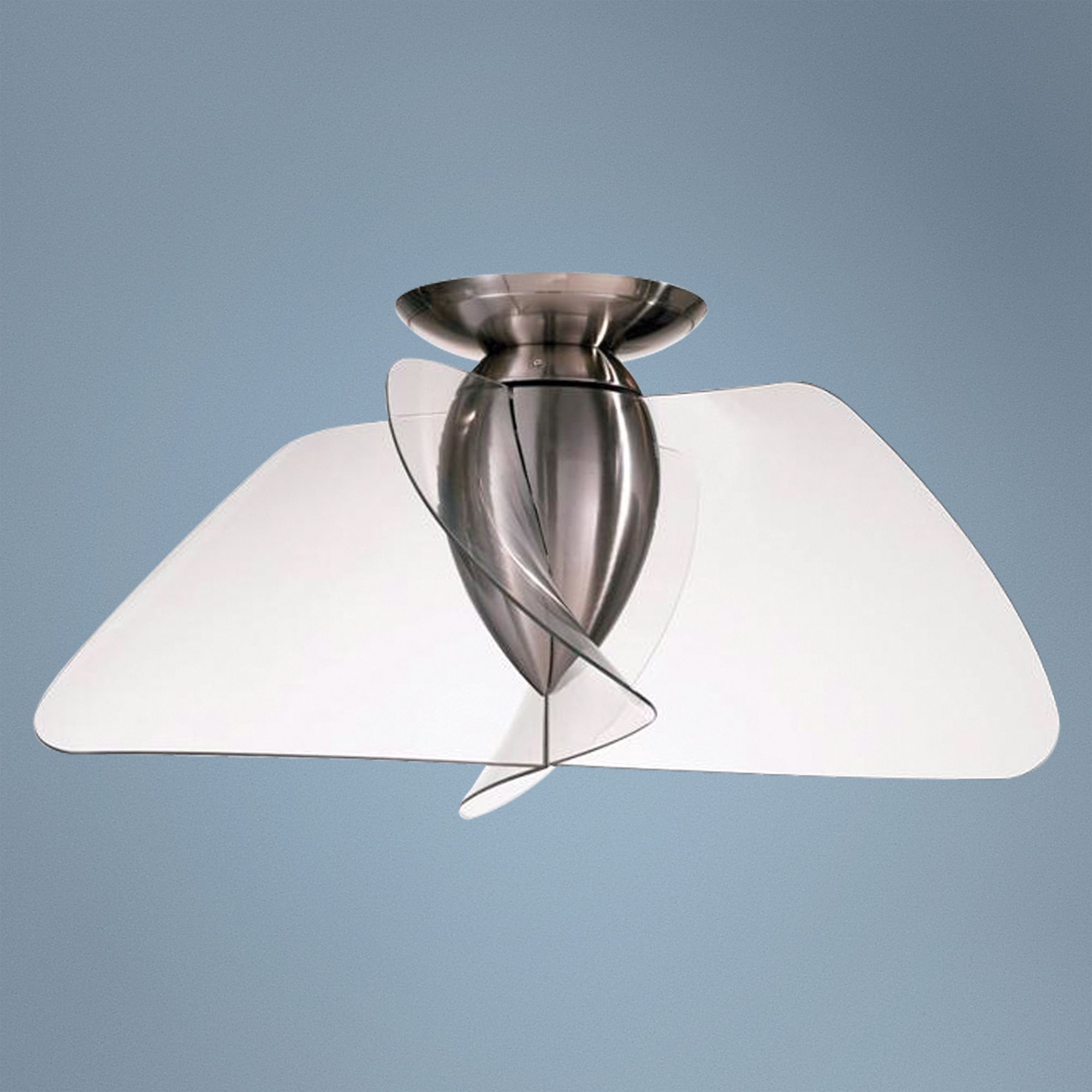 42" Quorum Angel Collection Clear Blade Ceiling Fan