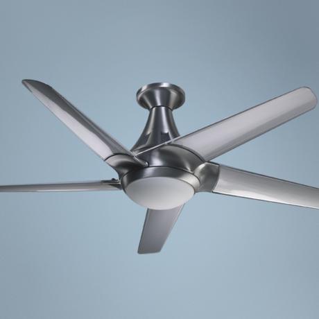 CONTEMPORARY CEILING FANS FLUSH MOUNT LIGHT