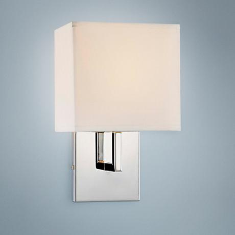 George Kovacs Fabric Shade Chrome 11 1/2