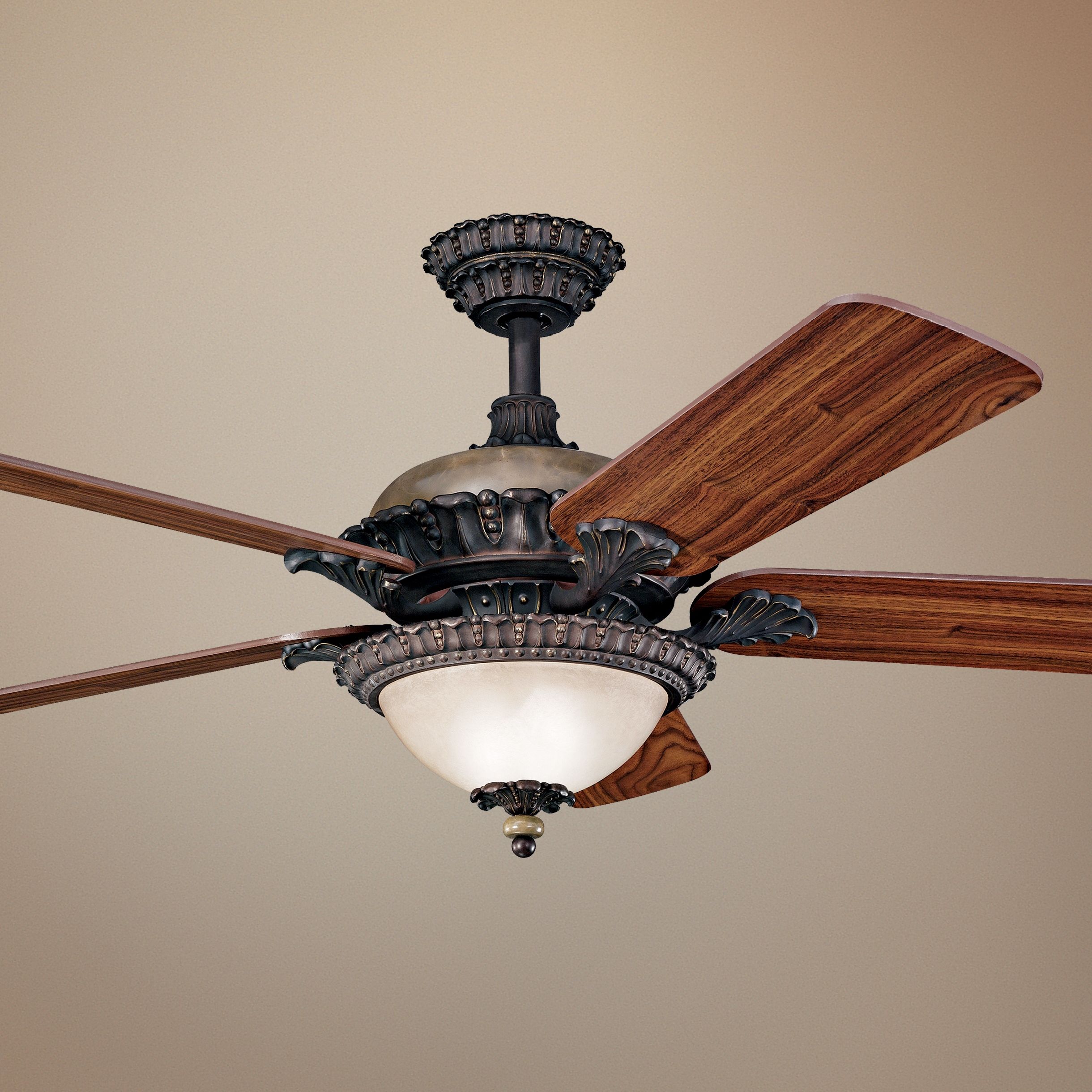 52" Kichler Roxton Colton Bronze Ceiling Fan