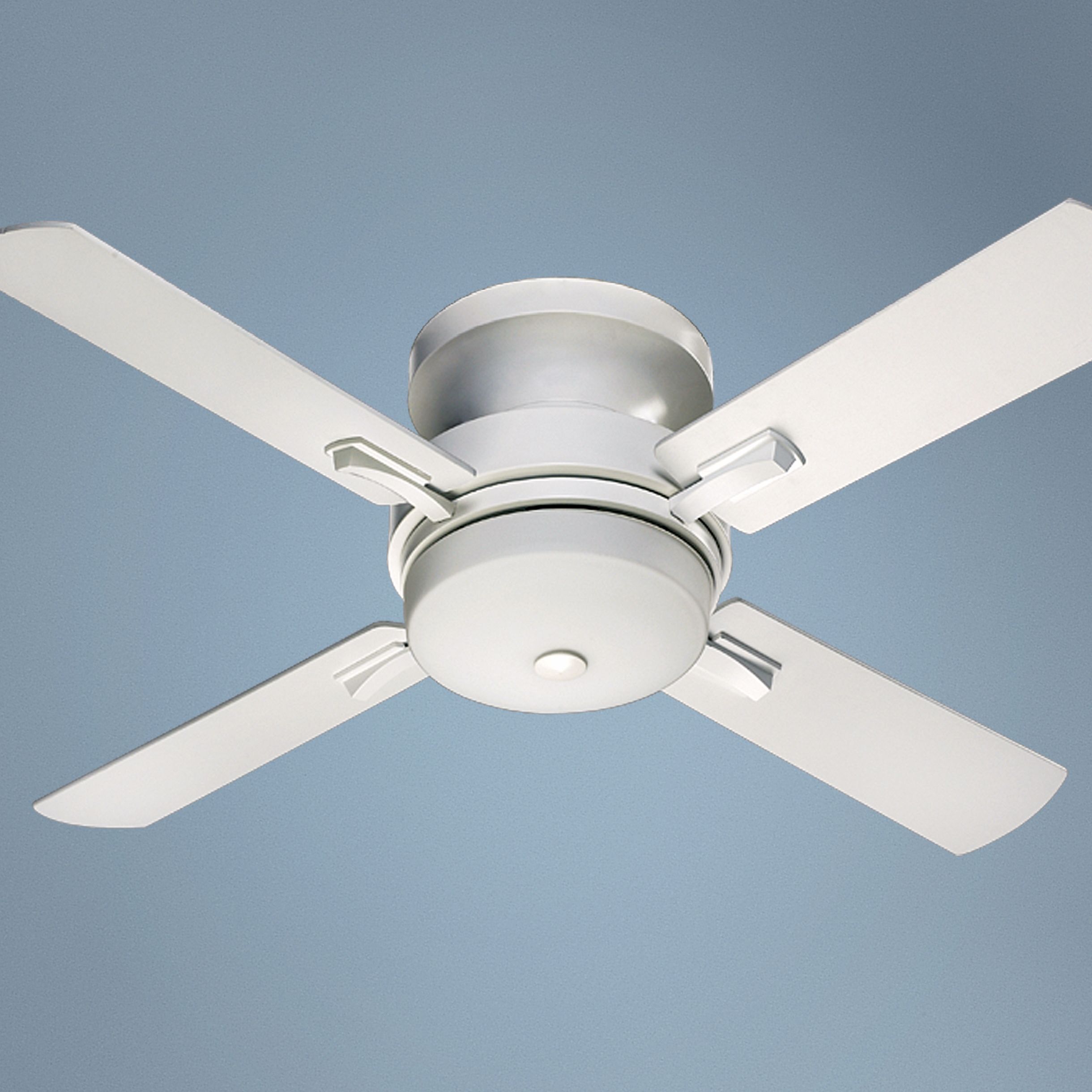 52" Quorum Davenport Studio White Finish Hugger Ceiling Fan