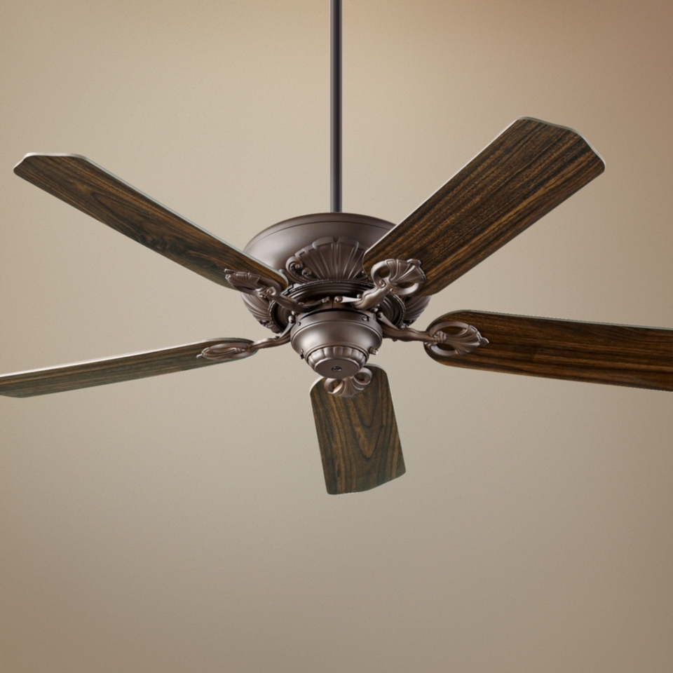 52" Quorum Chateaux Oiled Bronze ENERGY STAR Ceiling Fan   #H9292