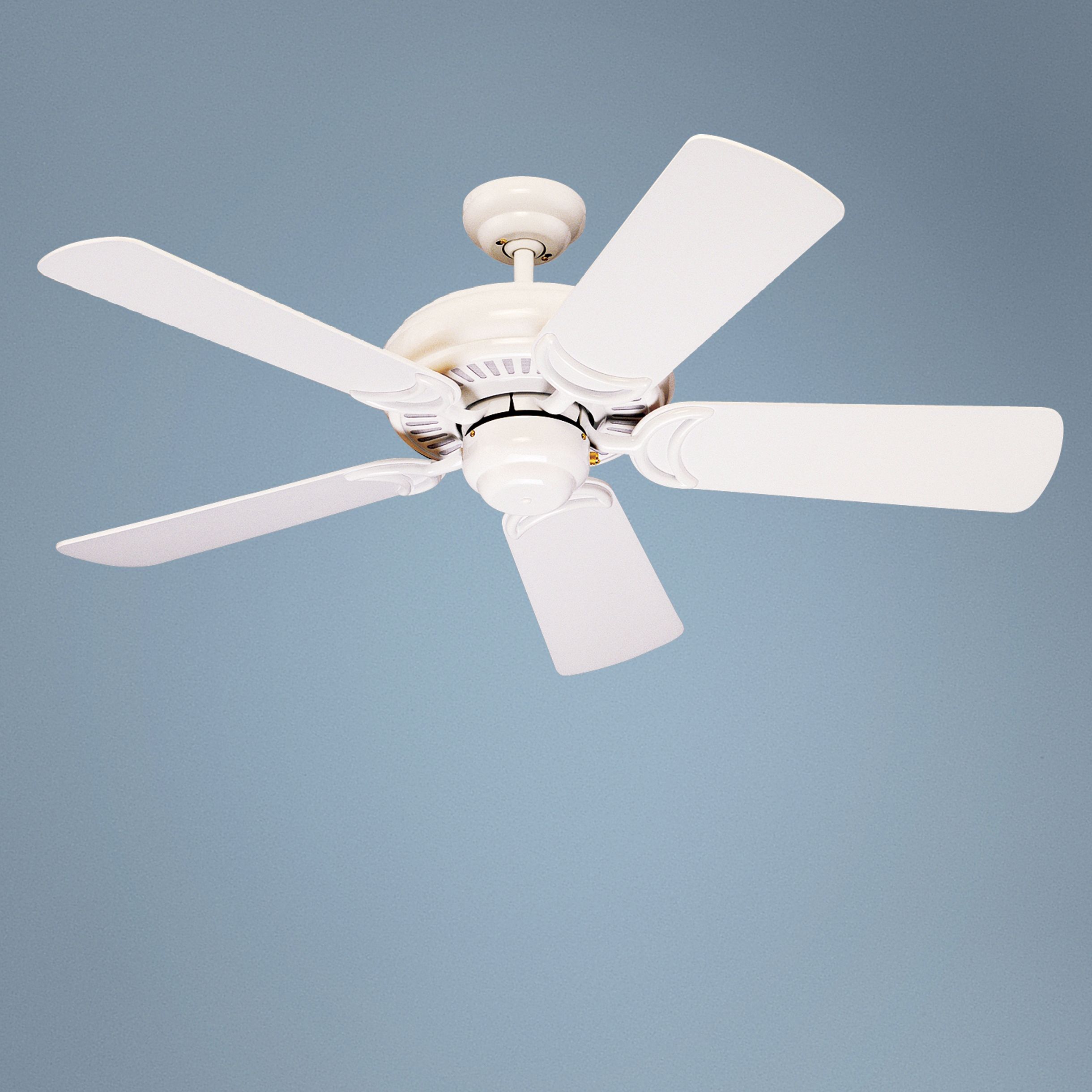 44" Monte Carlo Designer Supreme II White Ceiling Fan