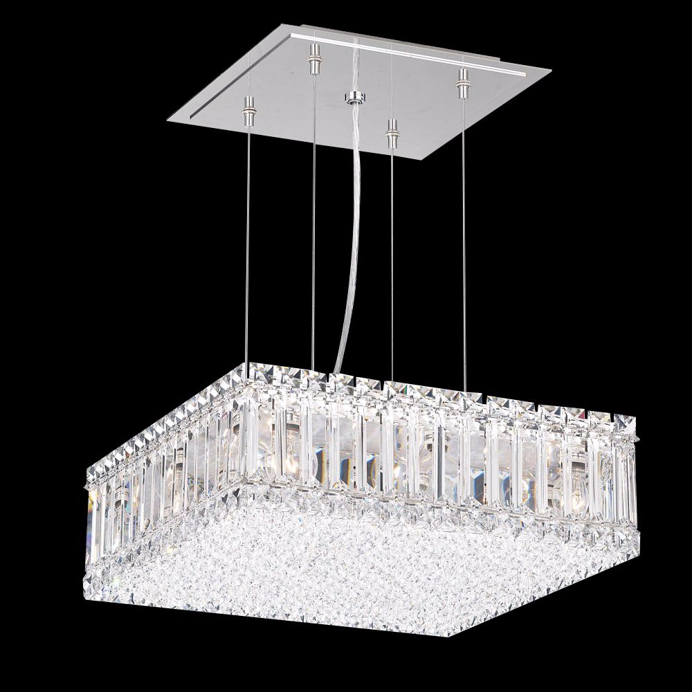 Schonbek Quantum Box 15" Wide Spectra Crystal Chandelier