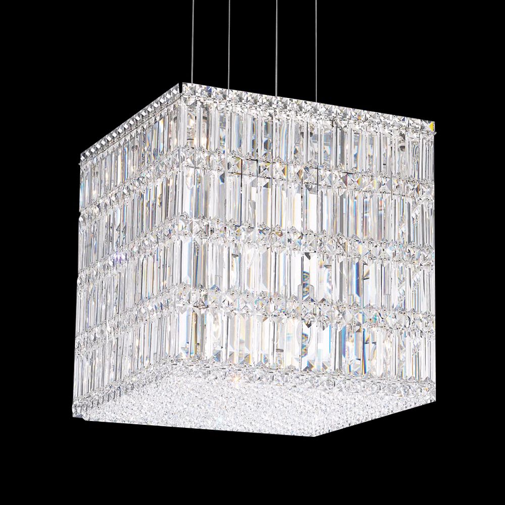 Schonbek Quantum Block 17" Spectra Crystal Chandelier