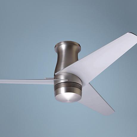 50" Modern Fan Velo Bright Nickel Hugger Ceiling Fan - #J4034 | www ... 50" Modern Fan Velo Bright Nickel Hugger Ceiling Fan - #J4034 | www ...