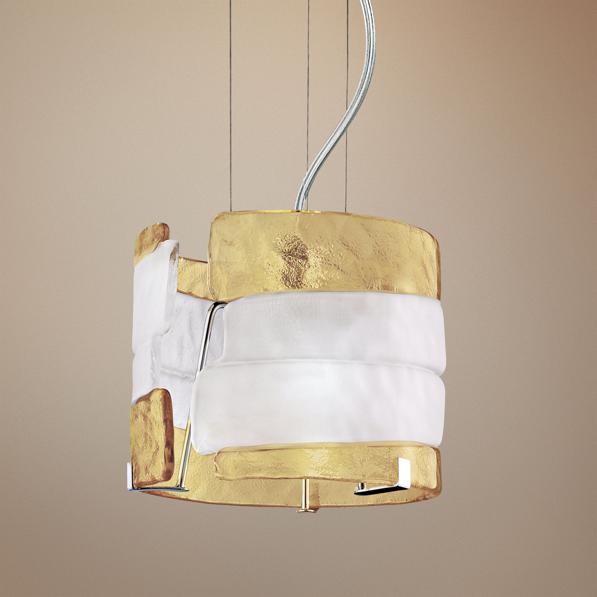 Fluid Collection 7 3/4" Wide Pendant Chandelier