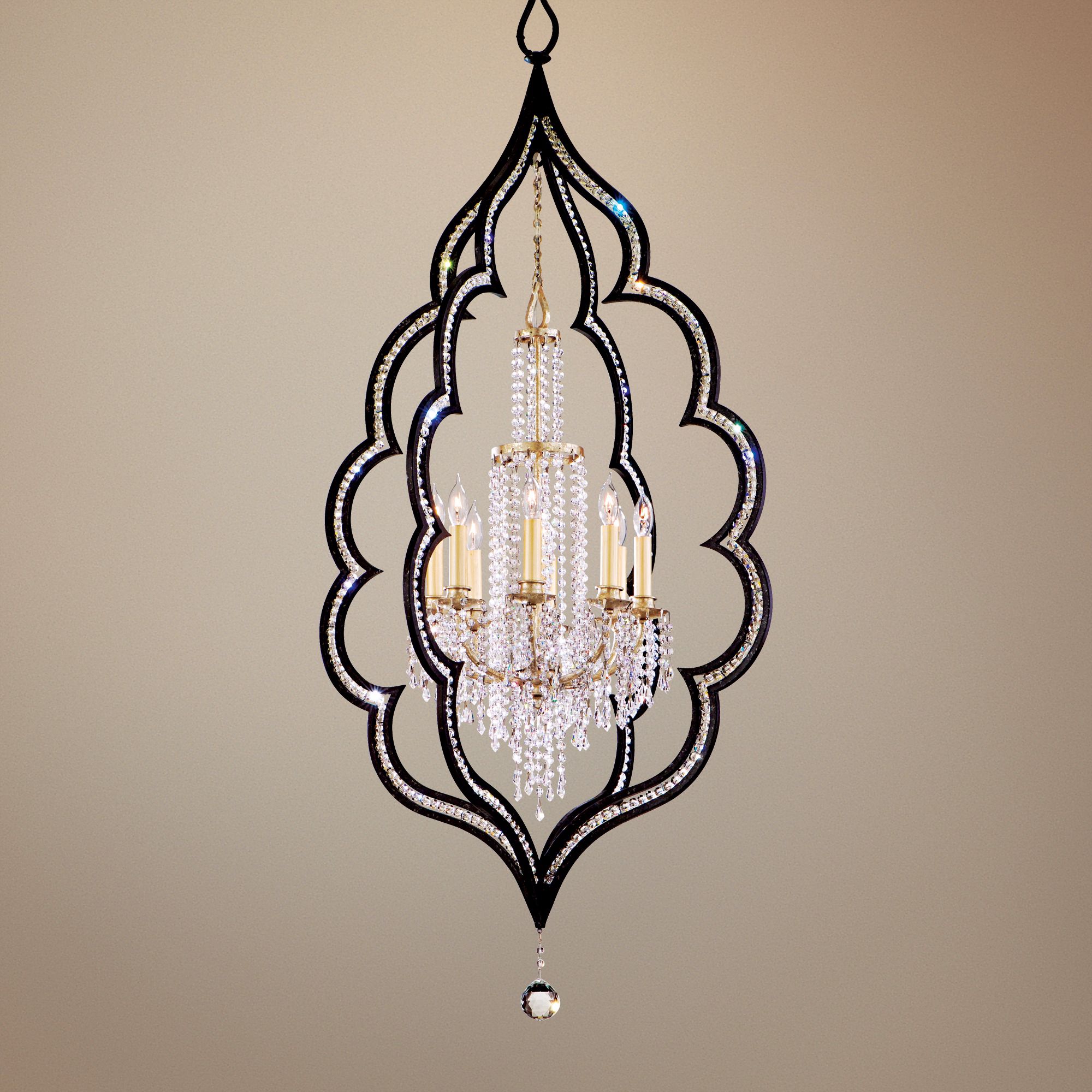 Bijoux Crystal 26 1/2" Wide 8-Light Chandelier