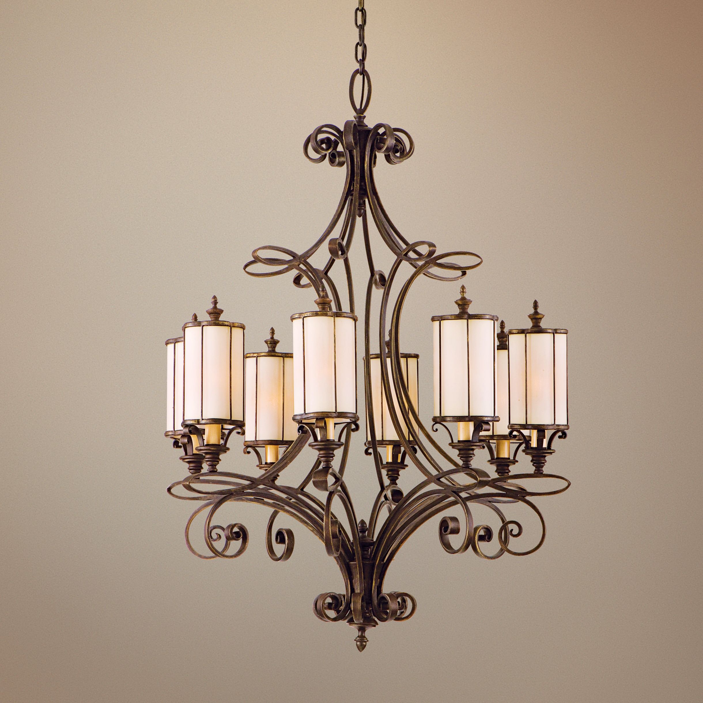 Montecito Bronze 34 3/4" Wide Chandelier