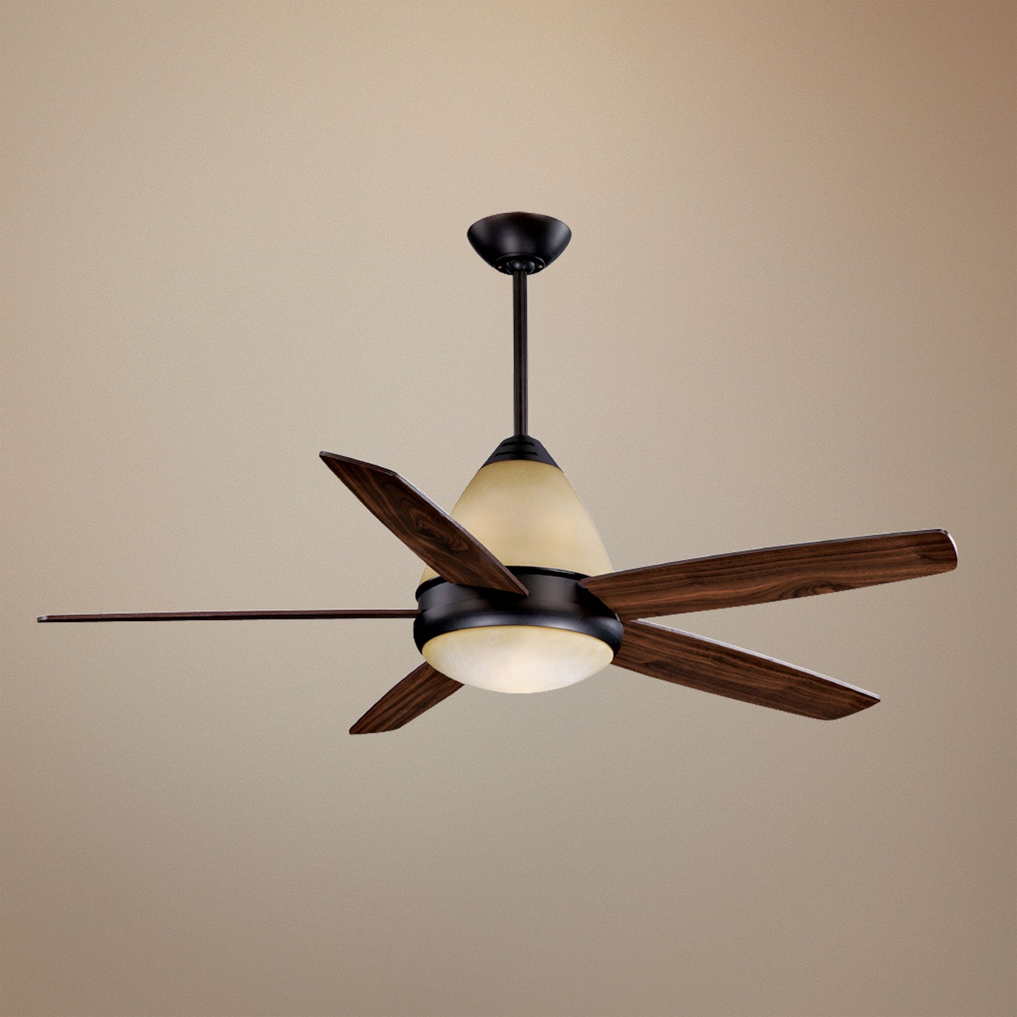 52" Vaxcel Fresco II Oil Burnished Bronze Finish Ceiling Fan