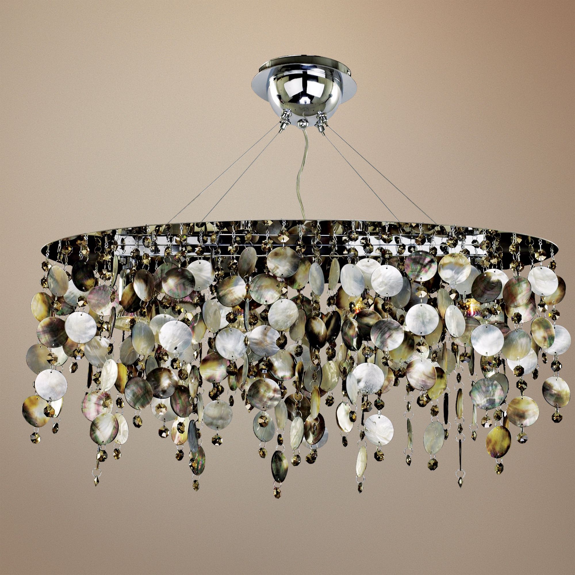 Midnight Pearl 25 1/2" Wide Pendant Chandelier
