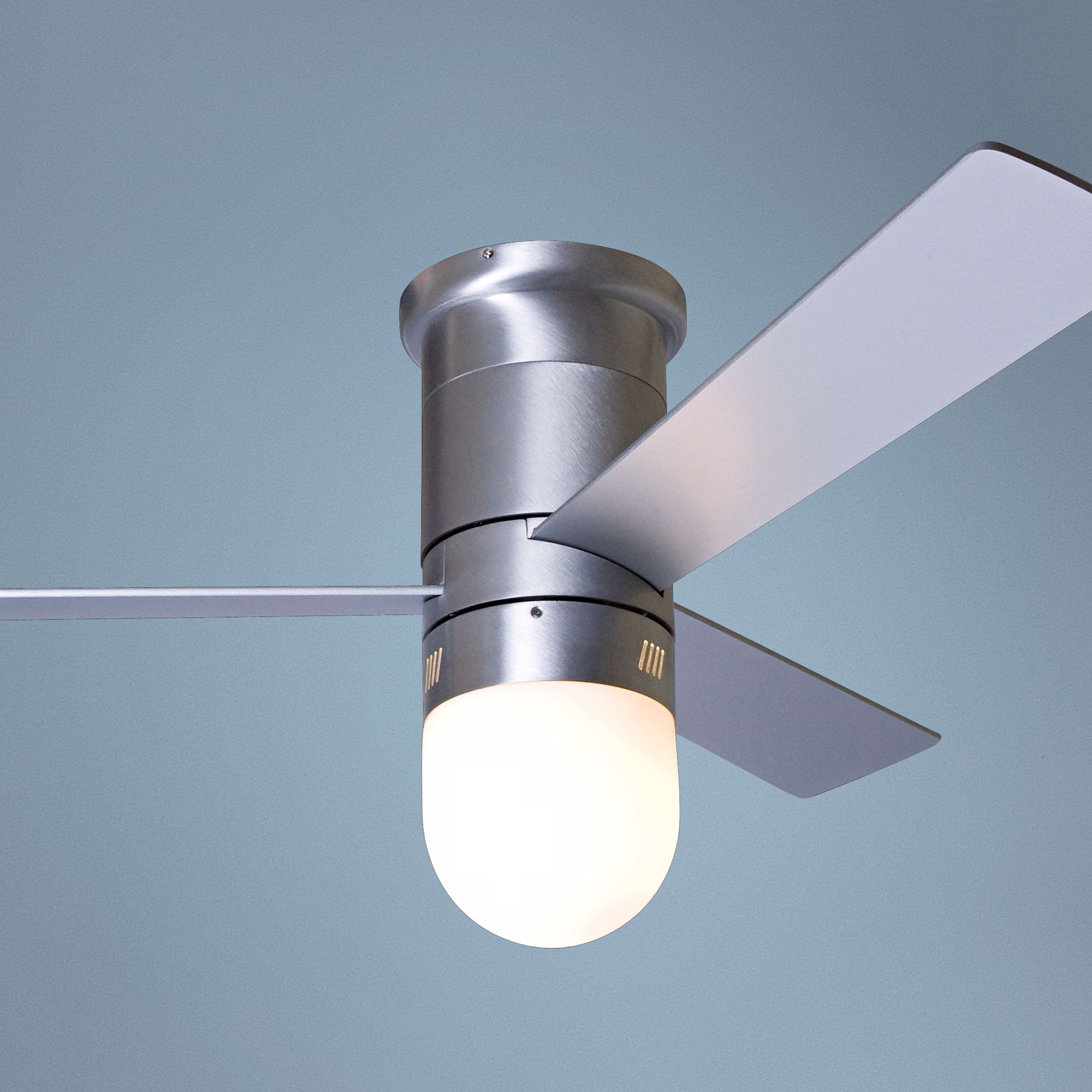 42" Cirrus Aluminum Finish Light Hugger Ceiling Fan