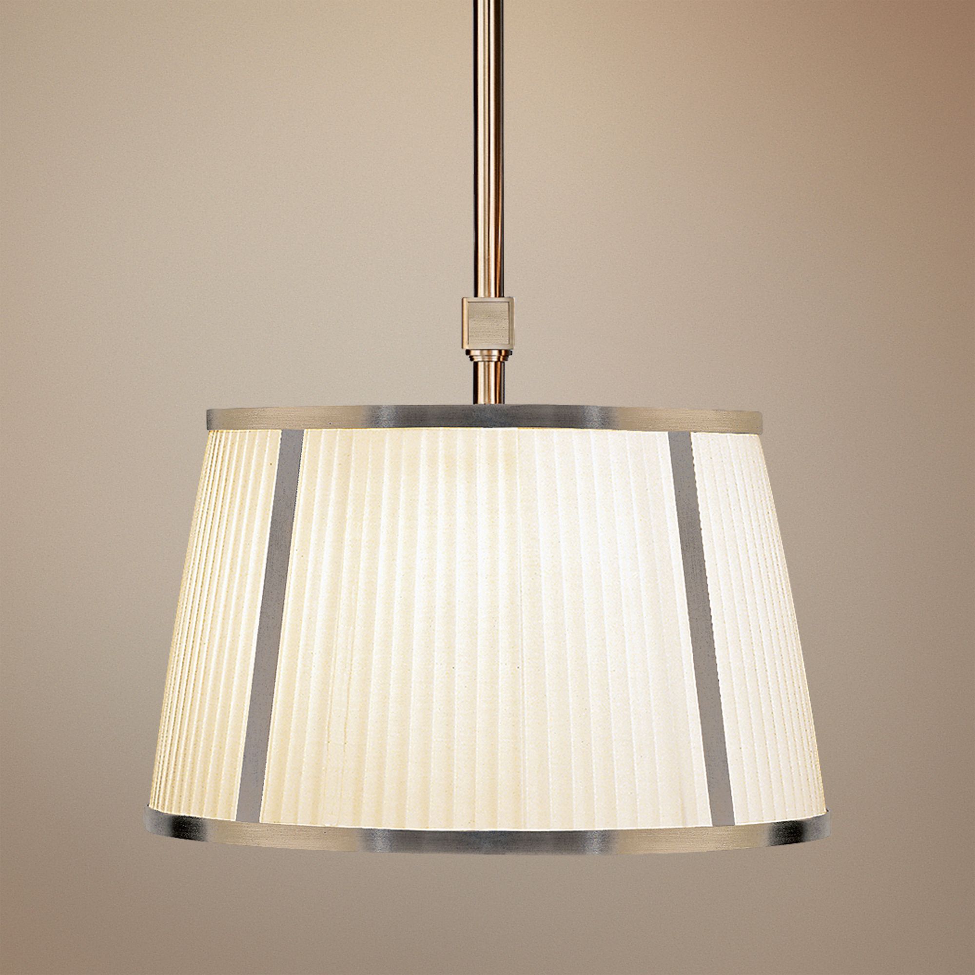 Chase Dark Nickel Finish 16" Wide Pendant Chandelier