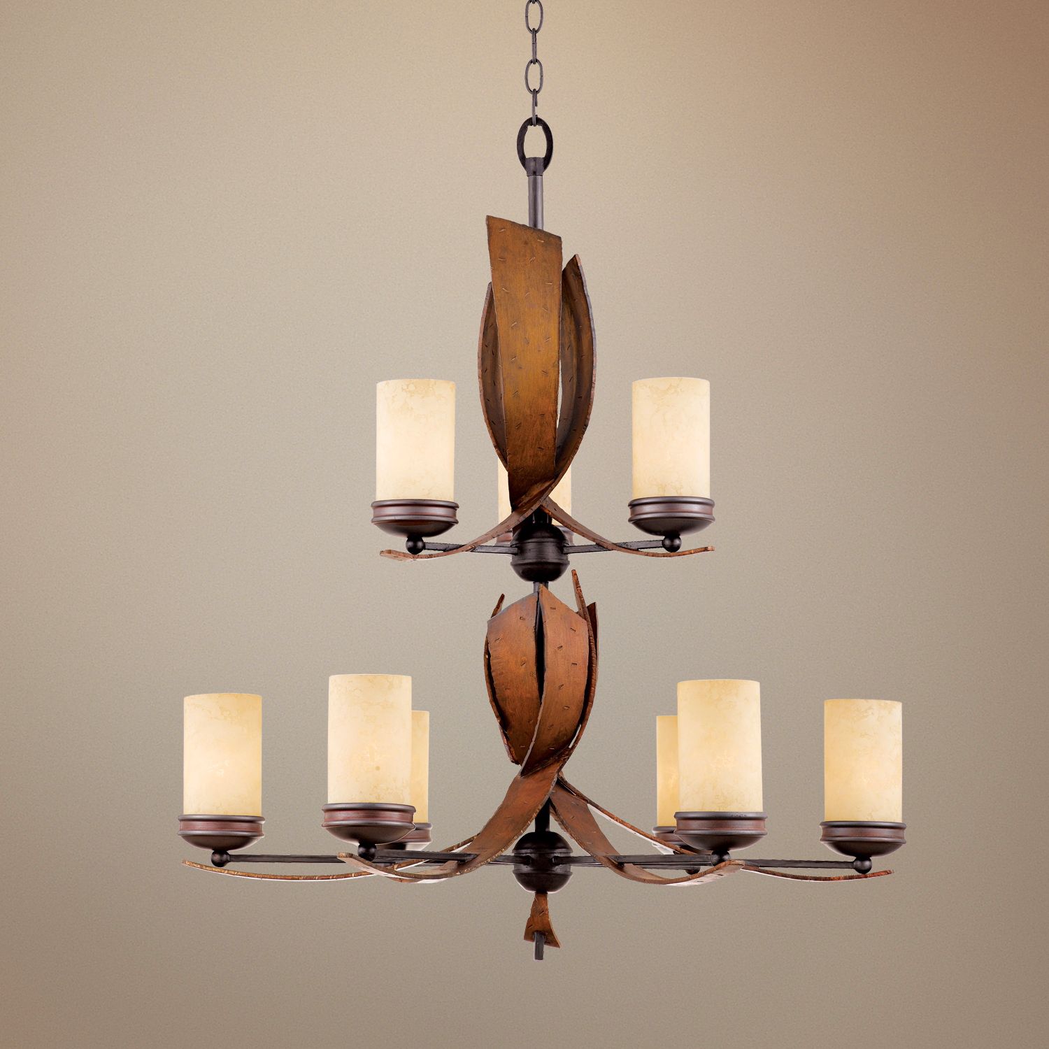 Varaluz Aizen Collection 30" Wide 2-Tier Chandelier