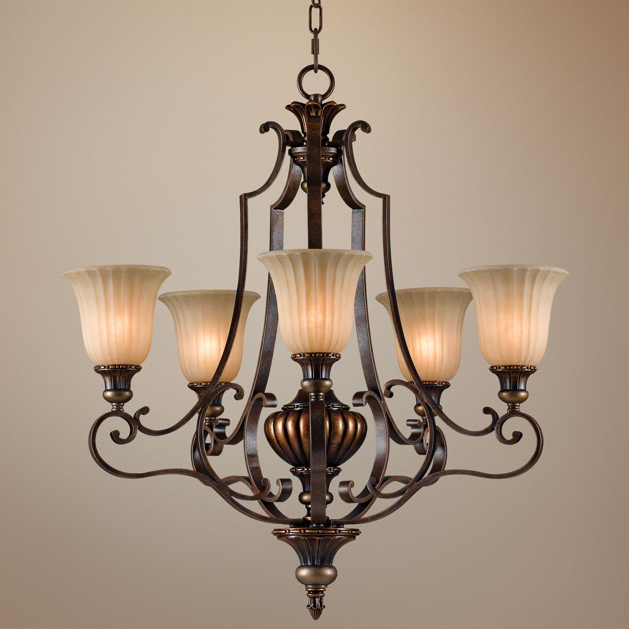Kelham Hall Collection 27" Wide 5-Light Chandelier