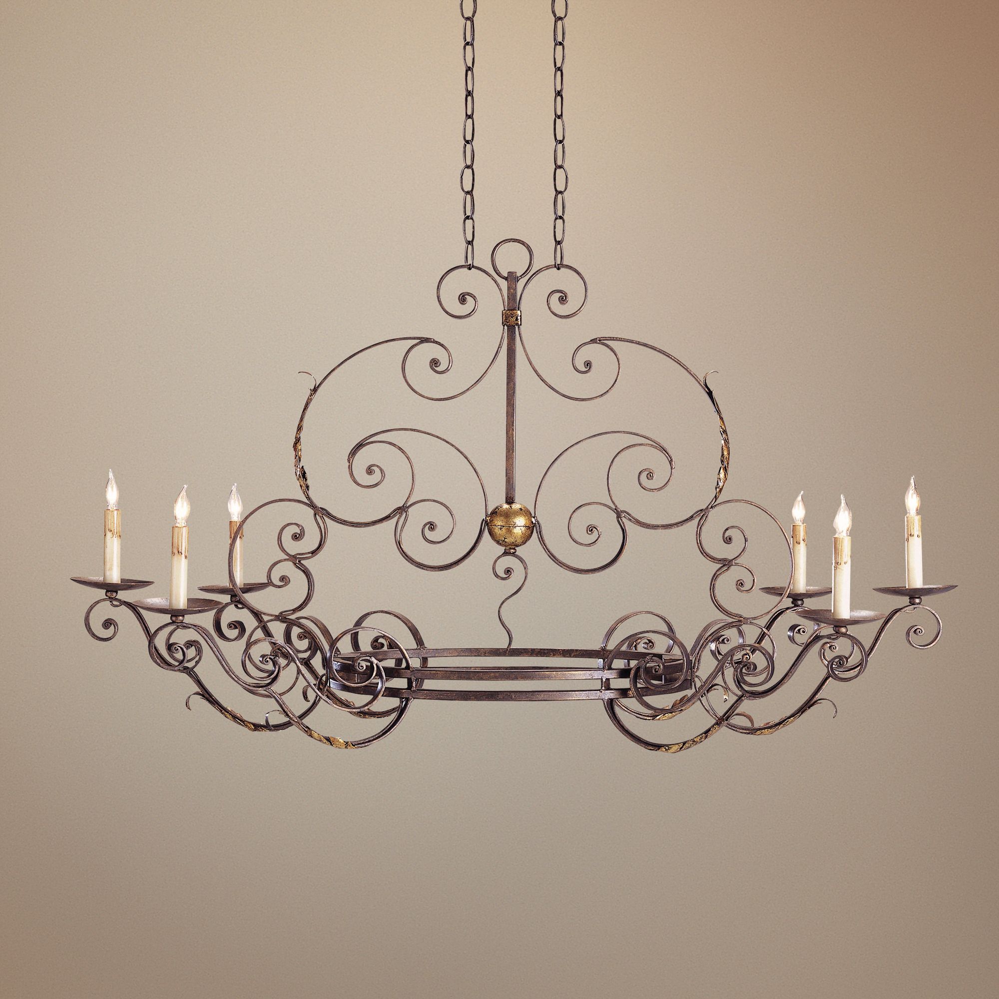 Currey and Company Argosy Island Chandelier