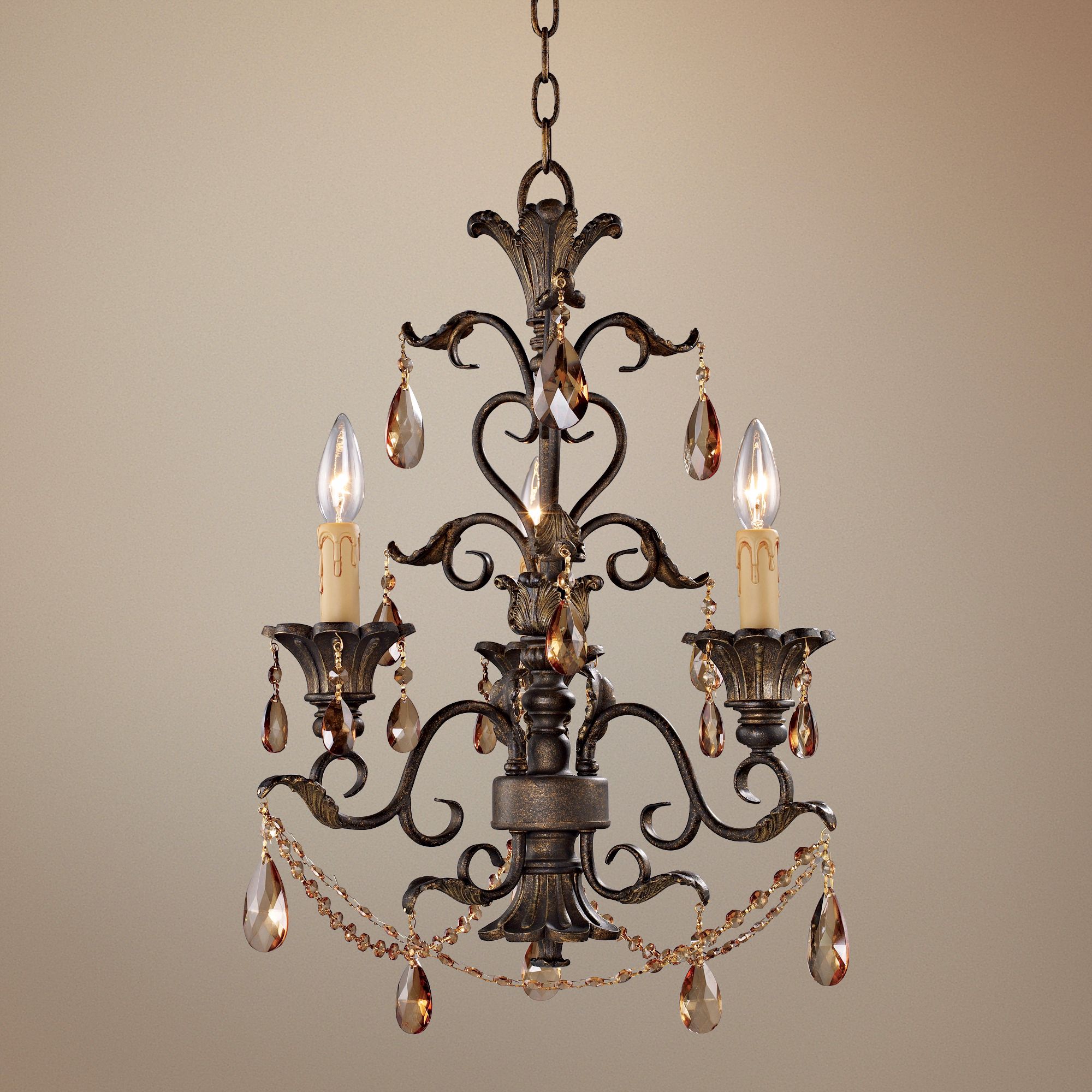Trump Home Rochelle Collection 3-Light Chandelier