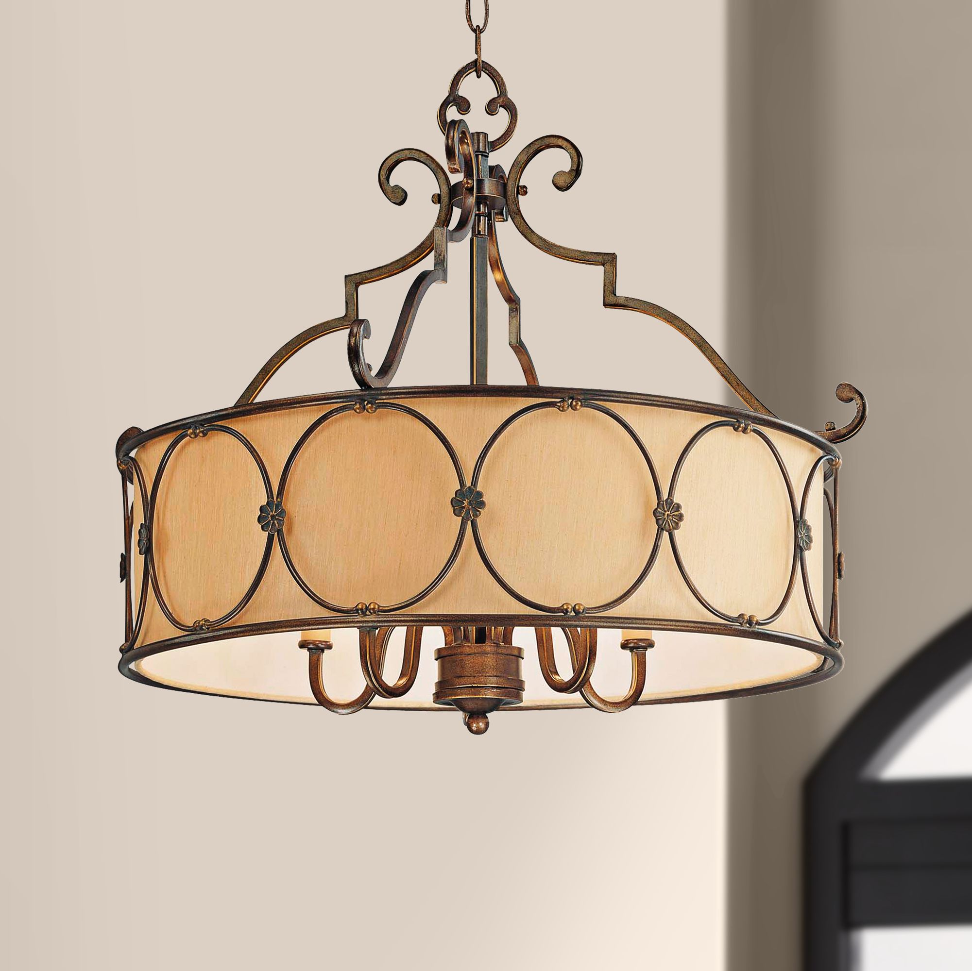 Minka Atterbury Collection 25 1/4" Wide Pendant Chandelier