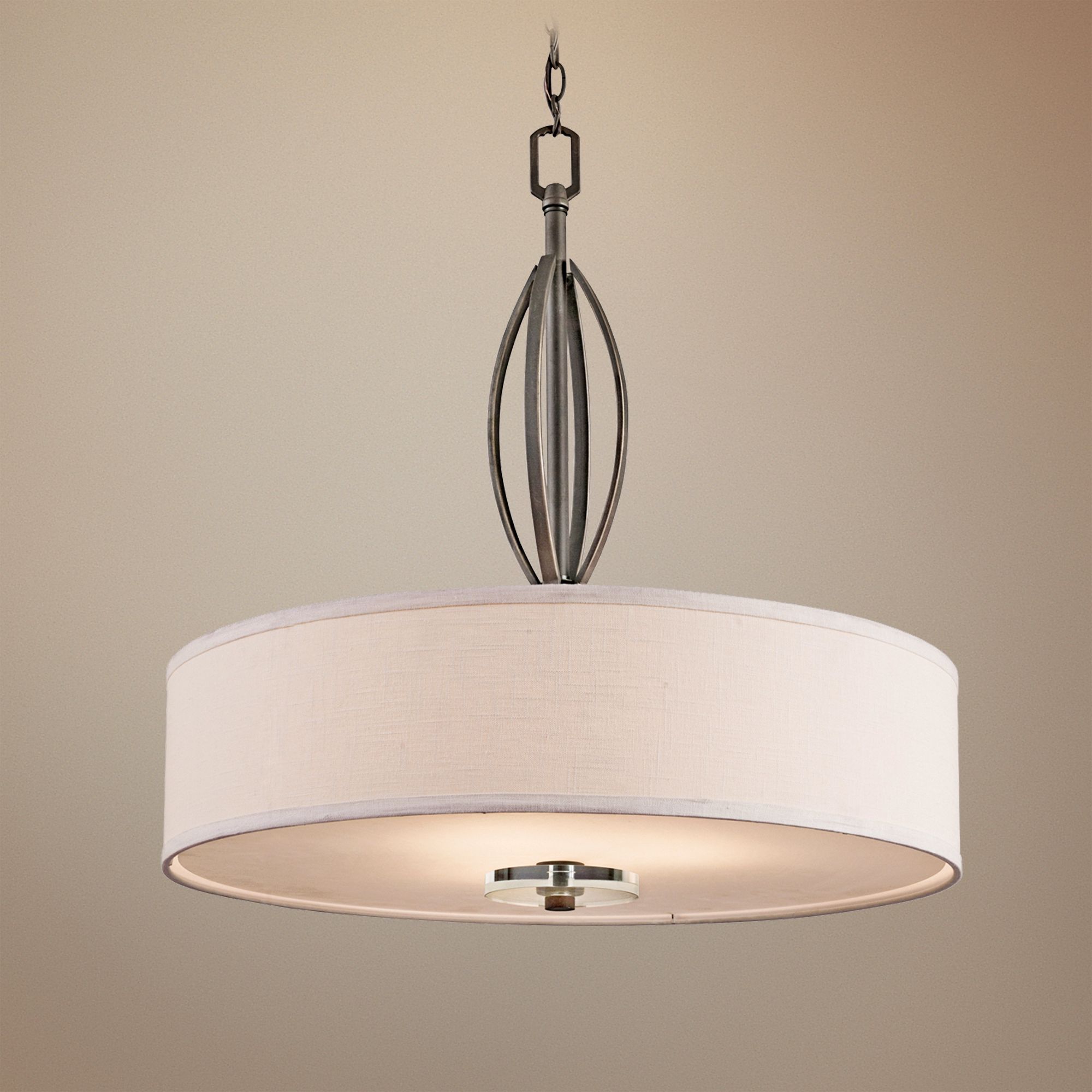 Kichler Leighton Collection Crystal Accent 3-Light Pendant
