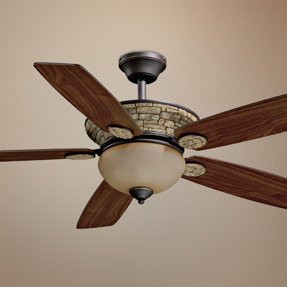 52" Jasper Oil-Rubbed Bronze Ceiling Fan