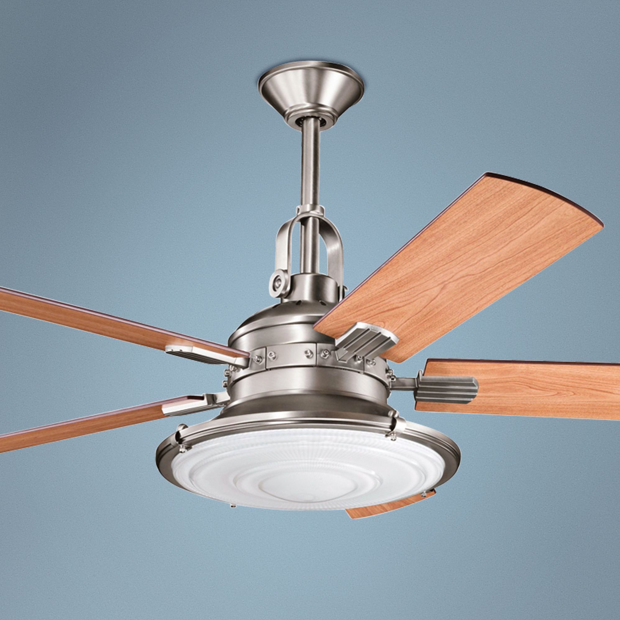 52" Kichler Kittery Point Antique Pewter Finish Ceiling Fan